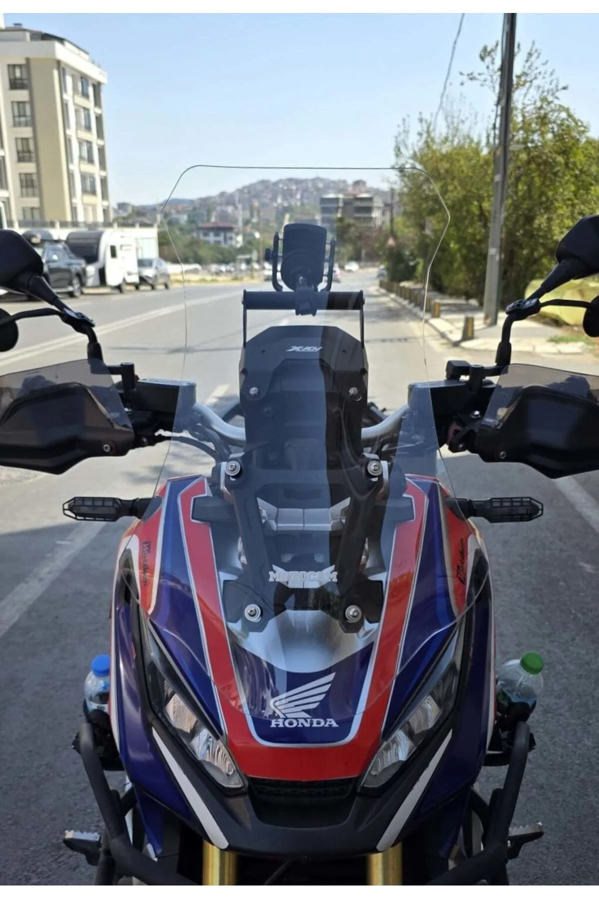 Honda X-ADV 750 Ön Cam 2017-2020 Model 70cm Şeffaf Renkli 4mm UZUN