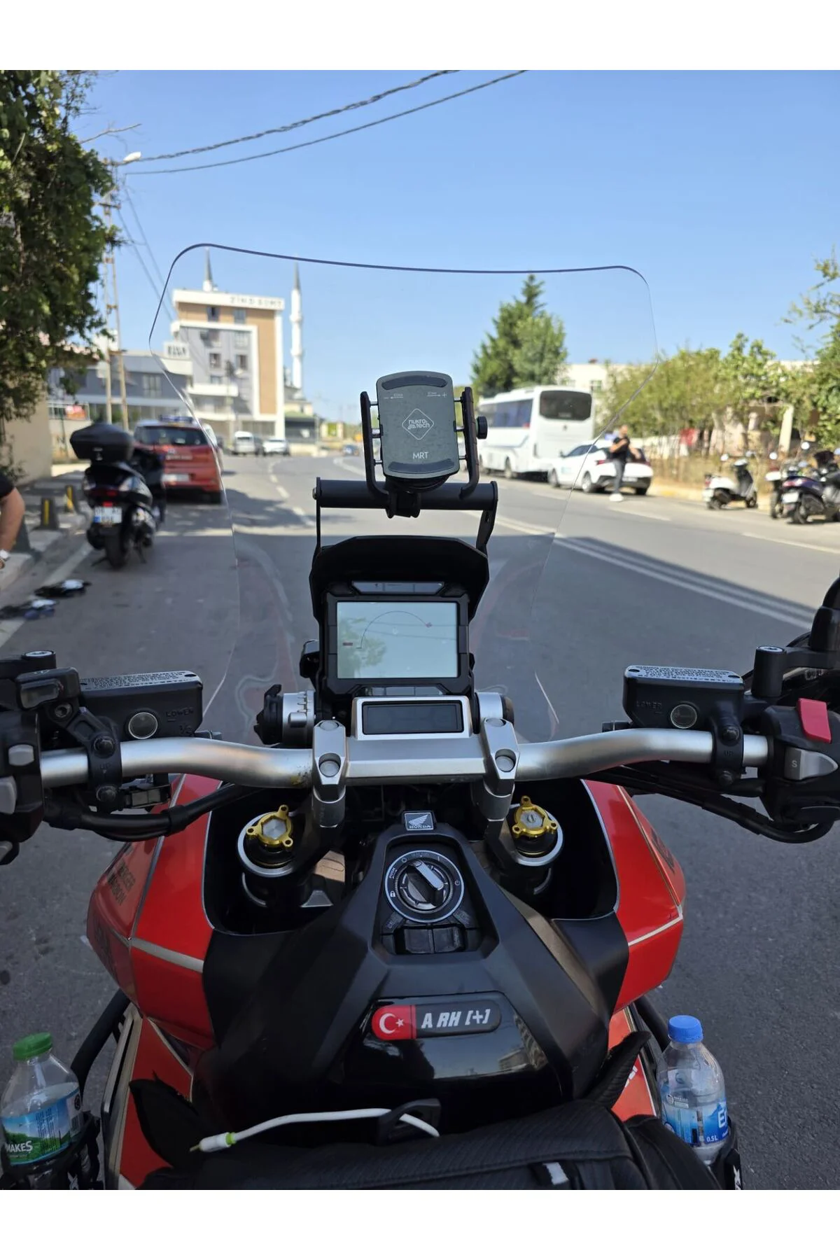 Honda X-ADV 750 Ön Cam 2017-2020 Model 70cm Şeffaf Renkli 4mm UZUN