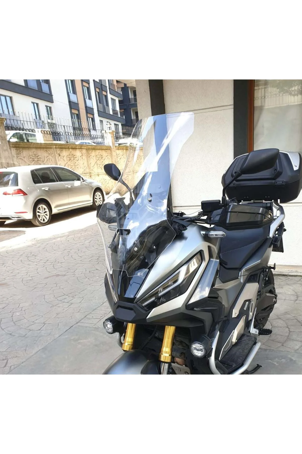 Honda X-ADV 750 Ön Cam 2021-2026 Model 72cm Şeffaf Renkli 4mm UZU