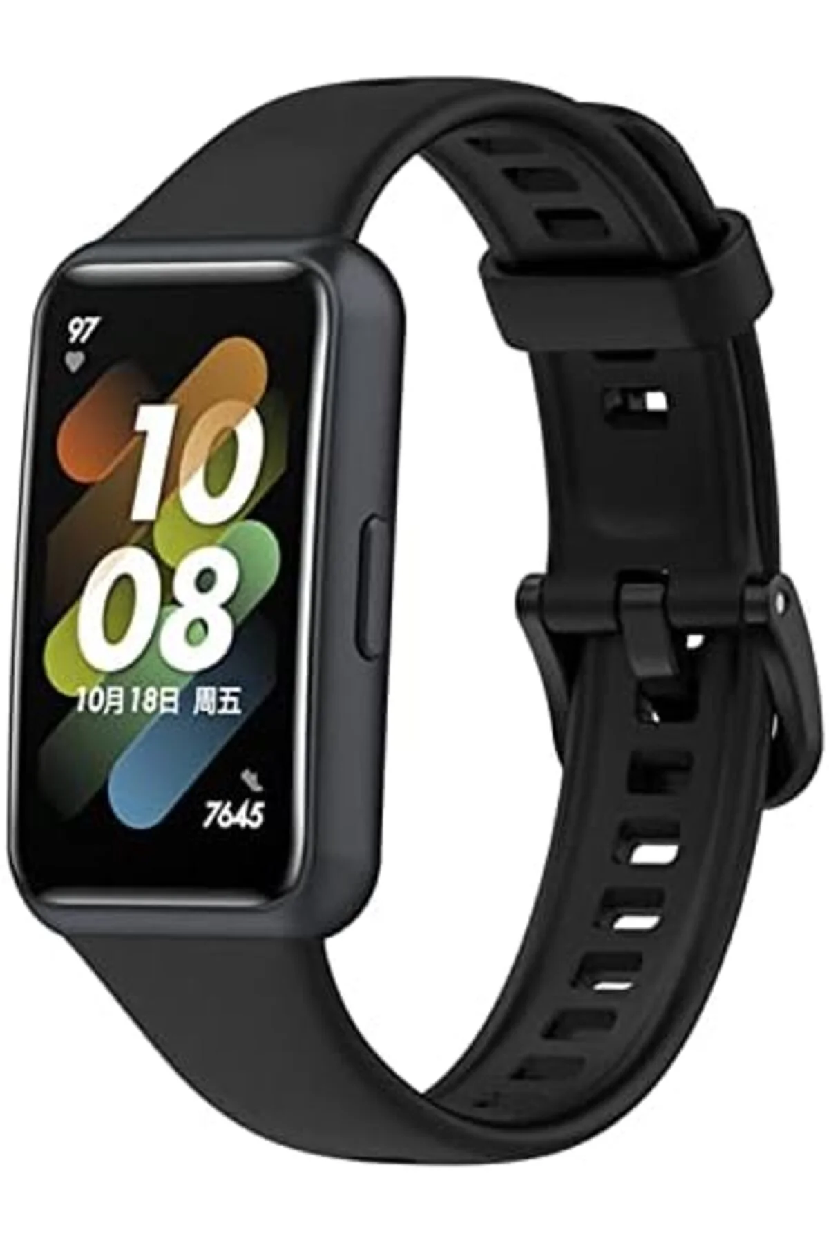 Honor Band 7 Kordon Silicone Sport Band Siyah 395519