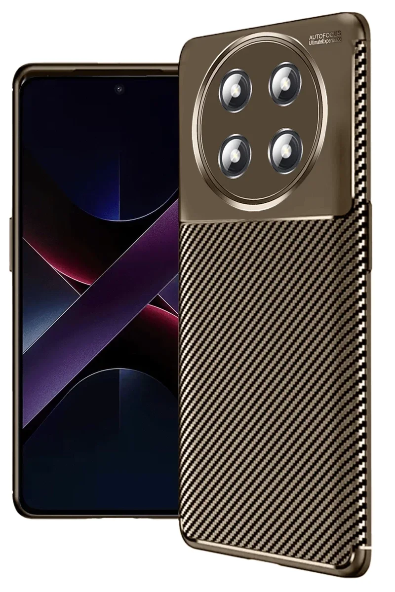Honor Magic 7 Lite Kılıf Auto Focus Karbon Kapak - Kahverengi Fiyatı, Yorumları ve Özellikleri