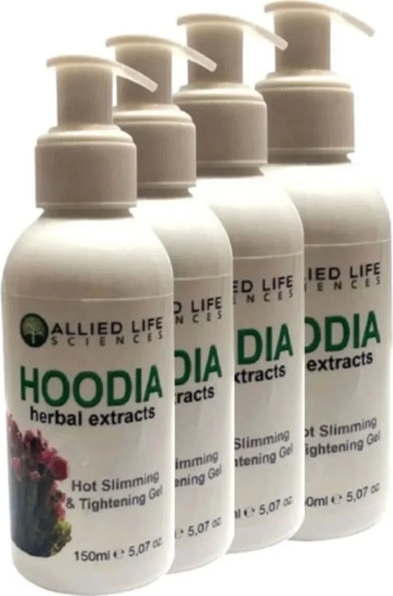 Hoodia Bitkisel Ekstrakt İnceltici ve Sıkılaştırıcı Jel - 150 ml x 4 Adet