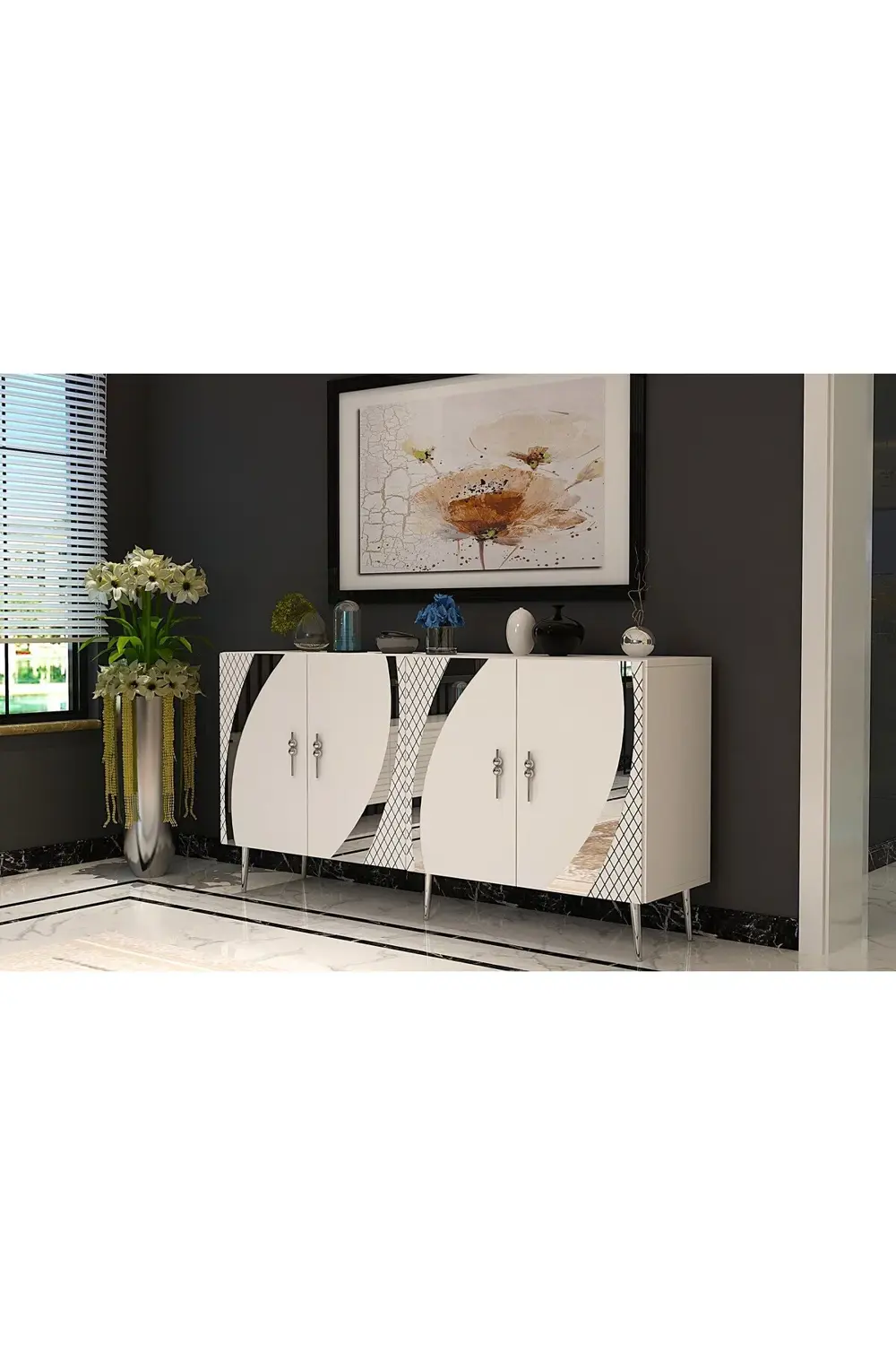 HOOKCT (KB150) KONSOL BEYAZ-GÜMÜŞ