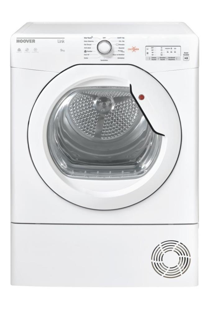 HOOVER HL C9LG-17 9 kg Kurutma Makinesi Çamaşır NFC Bağlantılı HOOVER HL C9LG-17 9 kg Kurutma Makinesi Çamaşır NFC Bağlantılı