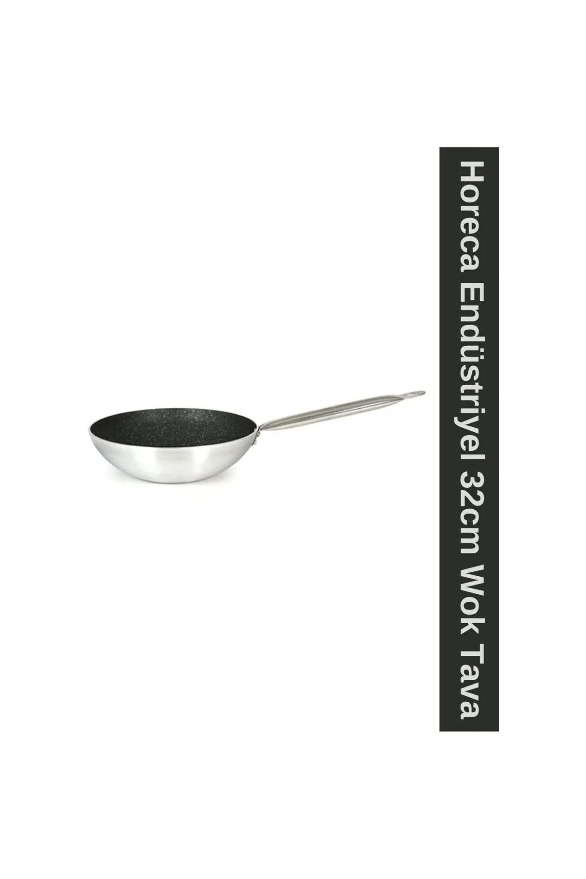 Horeca Endüstriyel 32Cm Wok Tava
