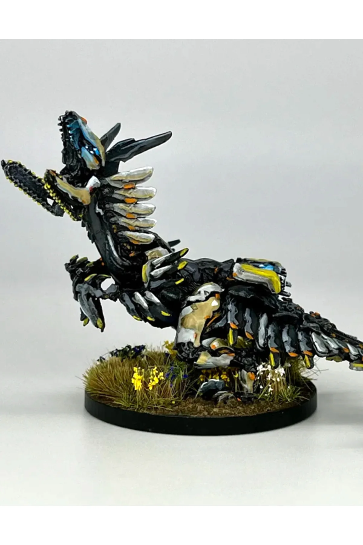 Horizon Forbidden West Clawstrider Boyalı Figür Horizon Zero Dawn Pençe Gezgini Figür Büyük Boy 20CM