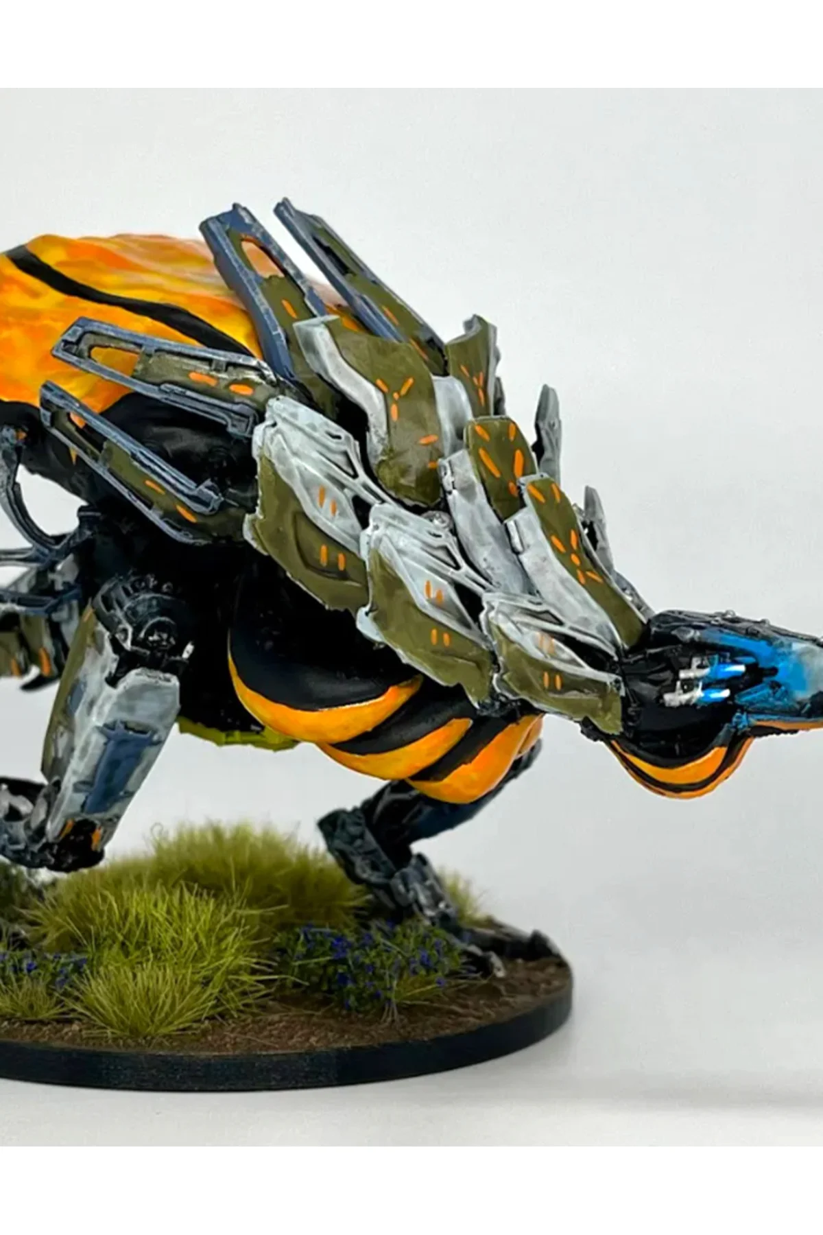 Horizon Forbidden West Bellowback Boyalı Figür Horizon Zero Dawn Körüklü Figür Büyük Boy 20CM
