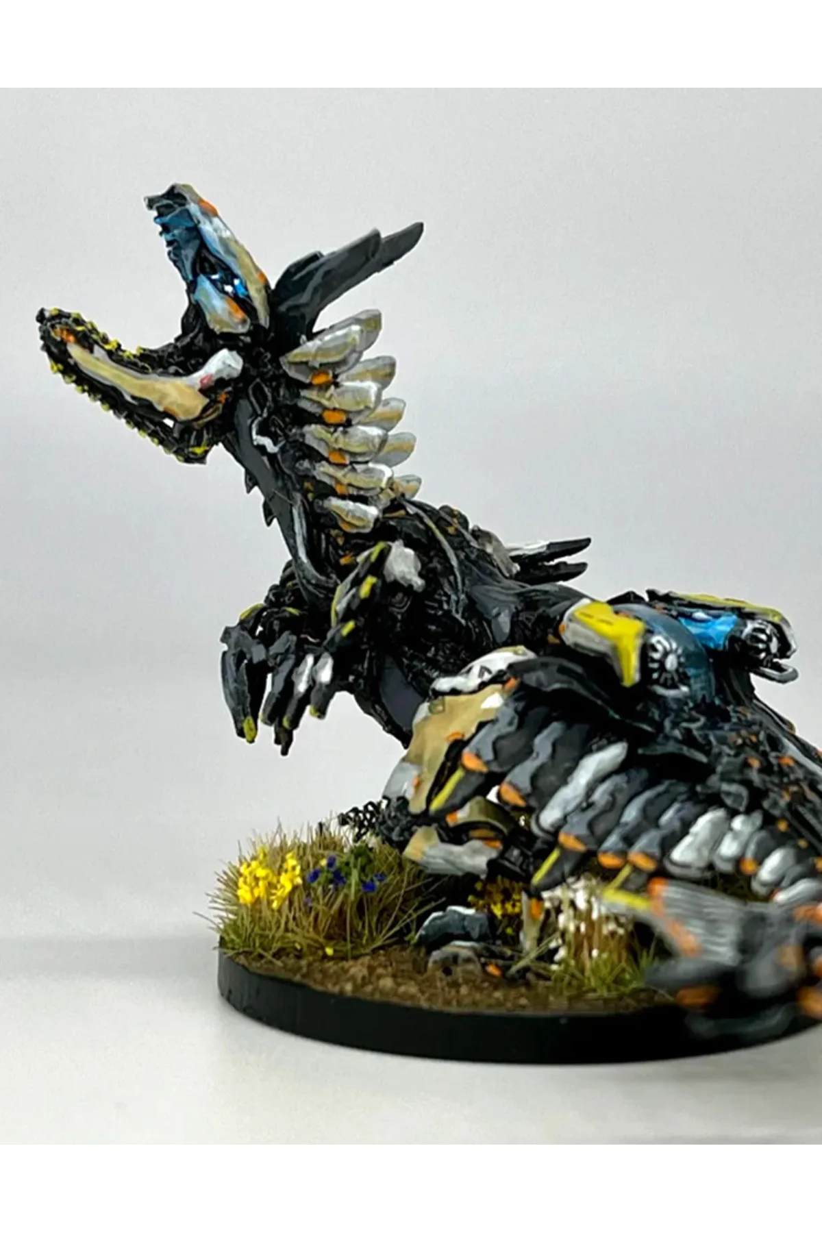 Horizon Forbidden West Clawstrider Boyalı Figür Horizon Zero Dawn Pençe Gezgini Figür Büyük Boy 20CM