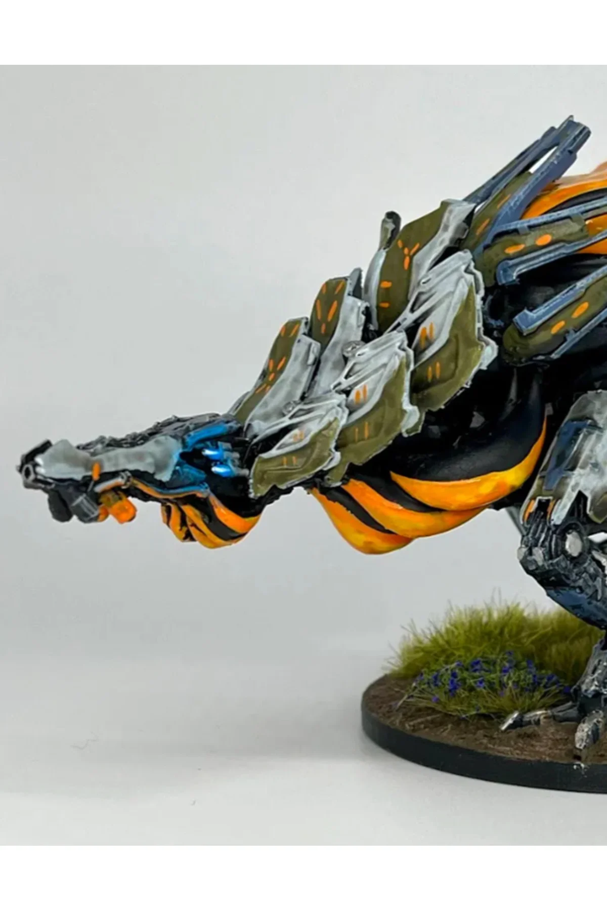 Horizon Forbidden West Bellowback Boyalı Figür Horizon Zero Dawn Körüklü Figür Büyük Boy 20CM