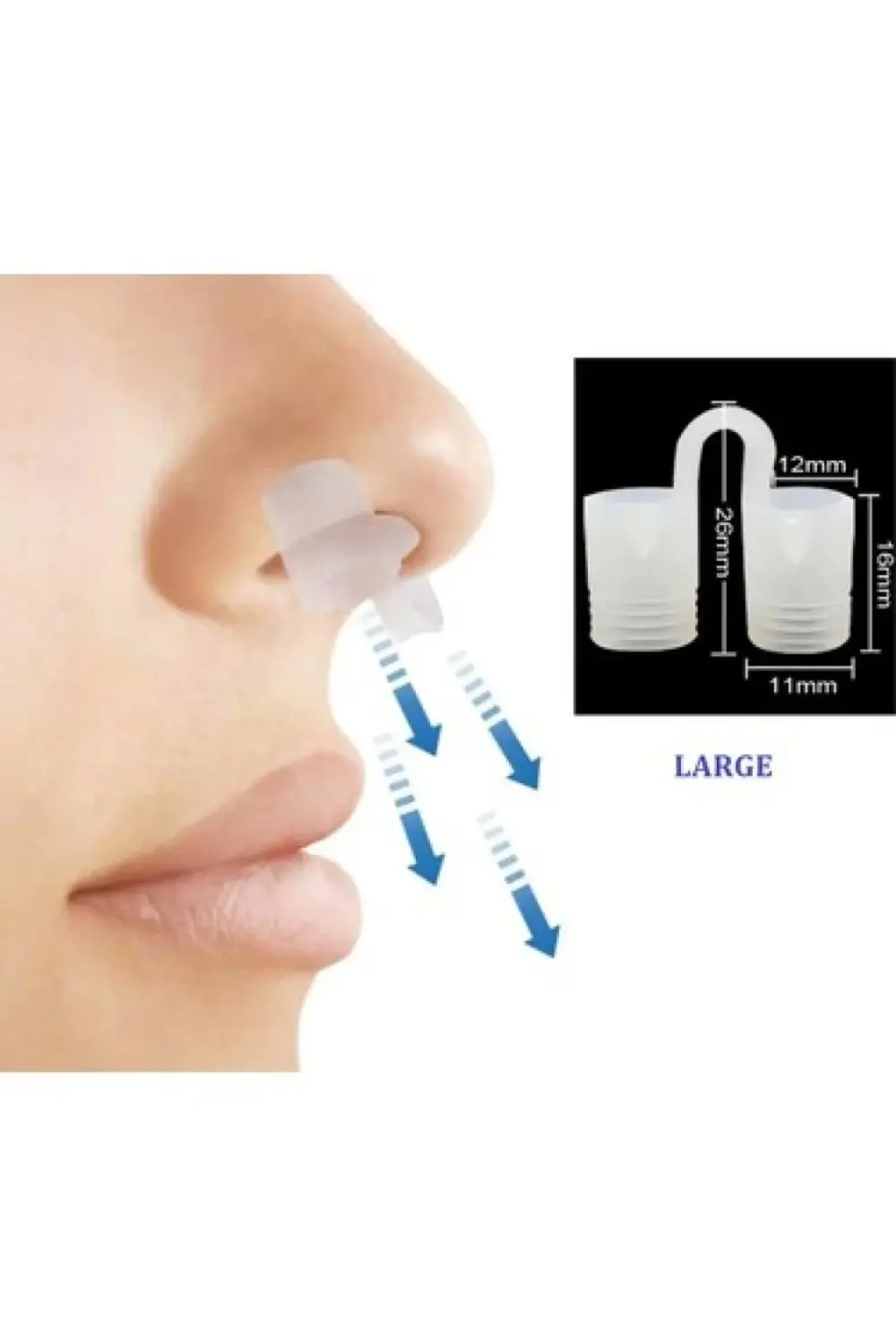 Horlama Önlemeye Yardımcı Burun Aparatı