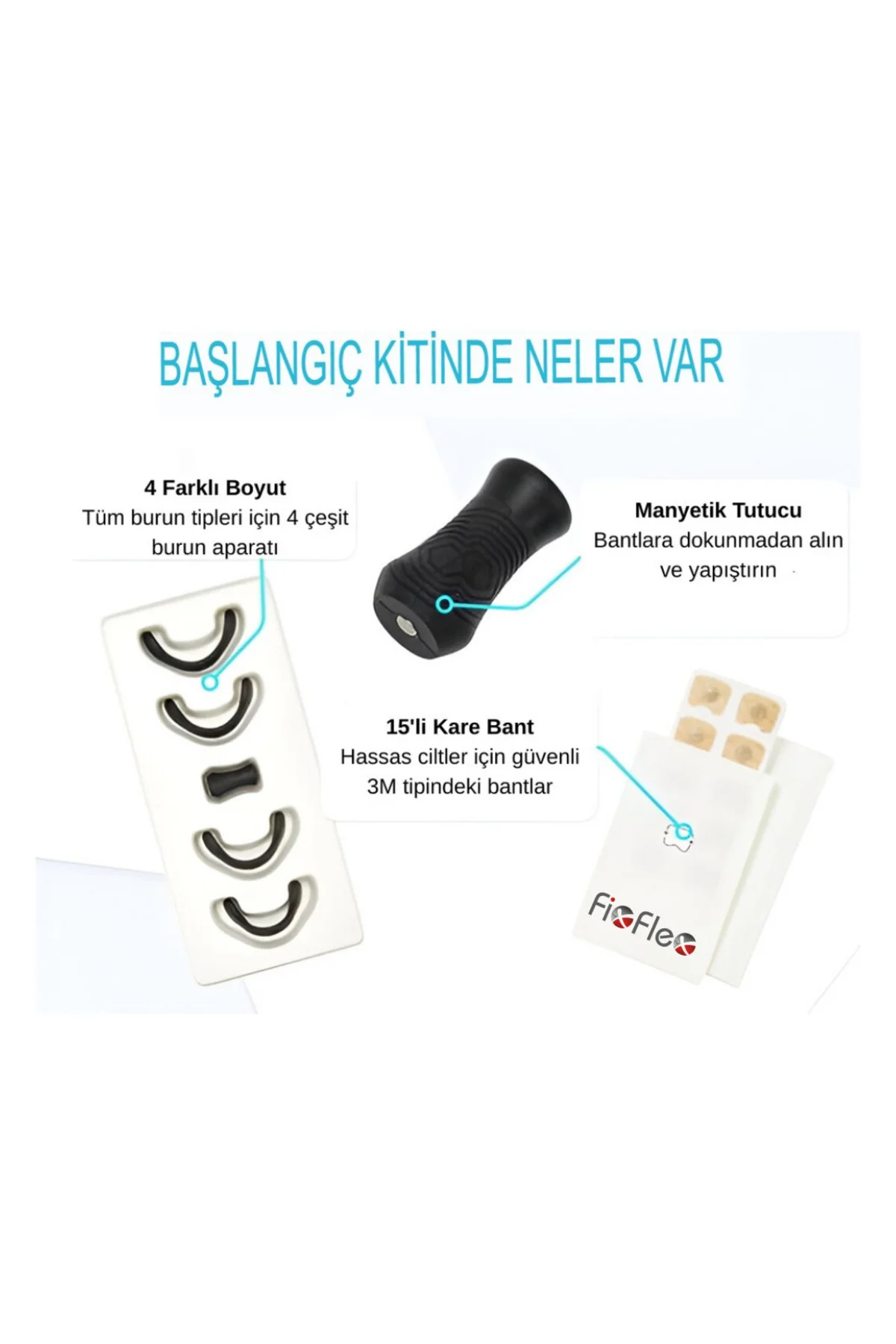 Horlama Önleyen Manyetik, Mıknatıslı Burun Bandı - Premier Nasal Dilator