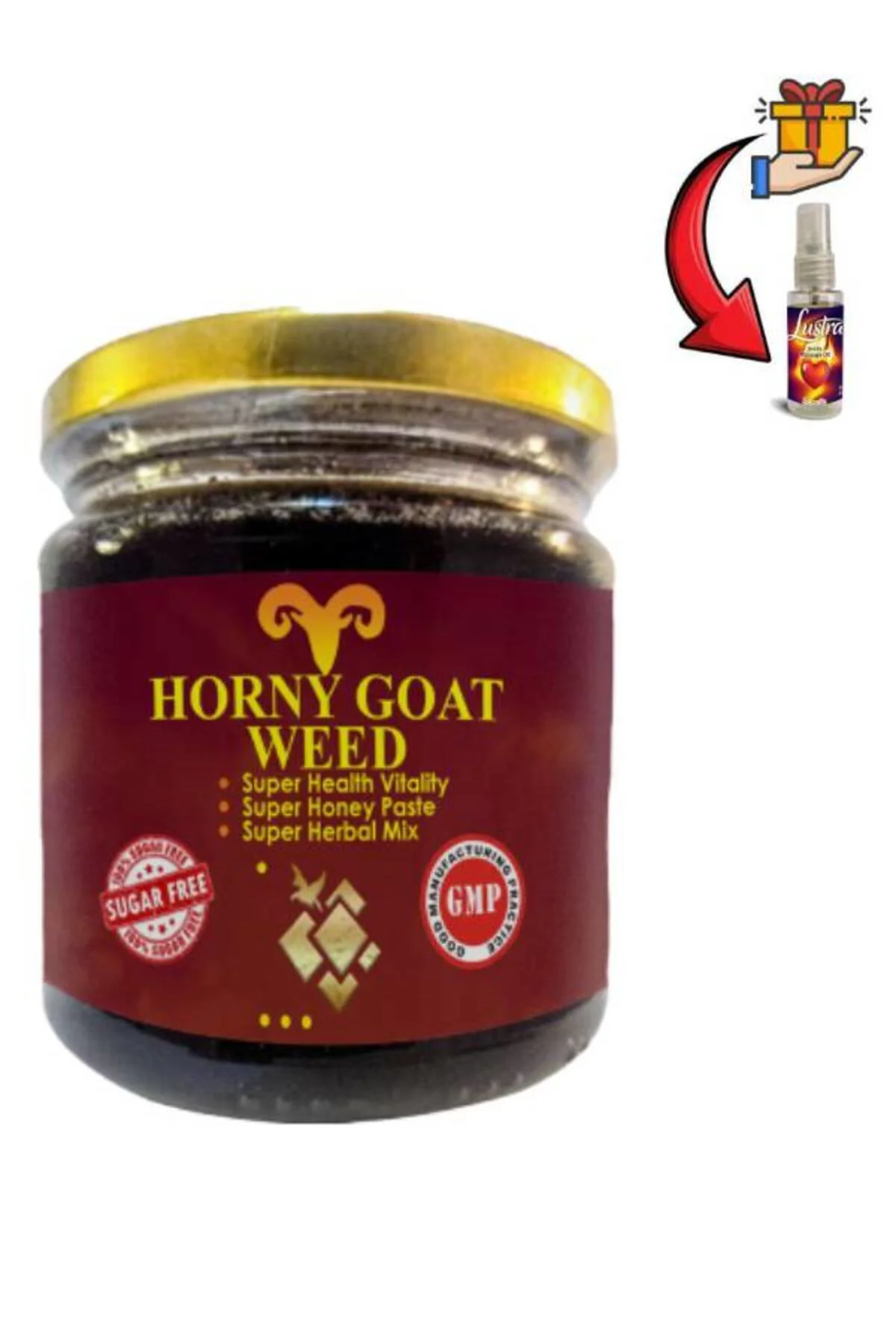 Horny Goat Weed Erkeklere Özel Bölge Destekleyici 240 gr + Lustra Masaj Yağı Fiyatı, Yorumları ve Özellikleri