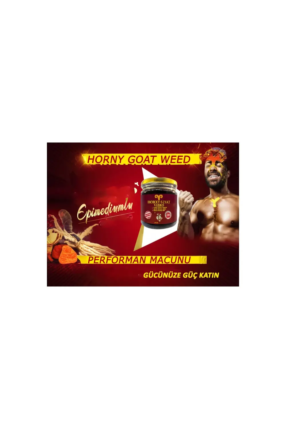 Horny Goat Weed Erkeklere Özel Bölge Destekleyici 240 gr x 2 ad+L