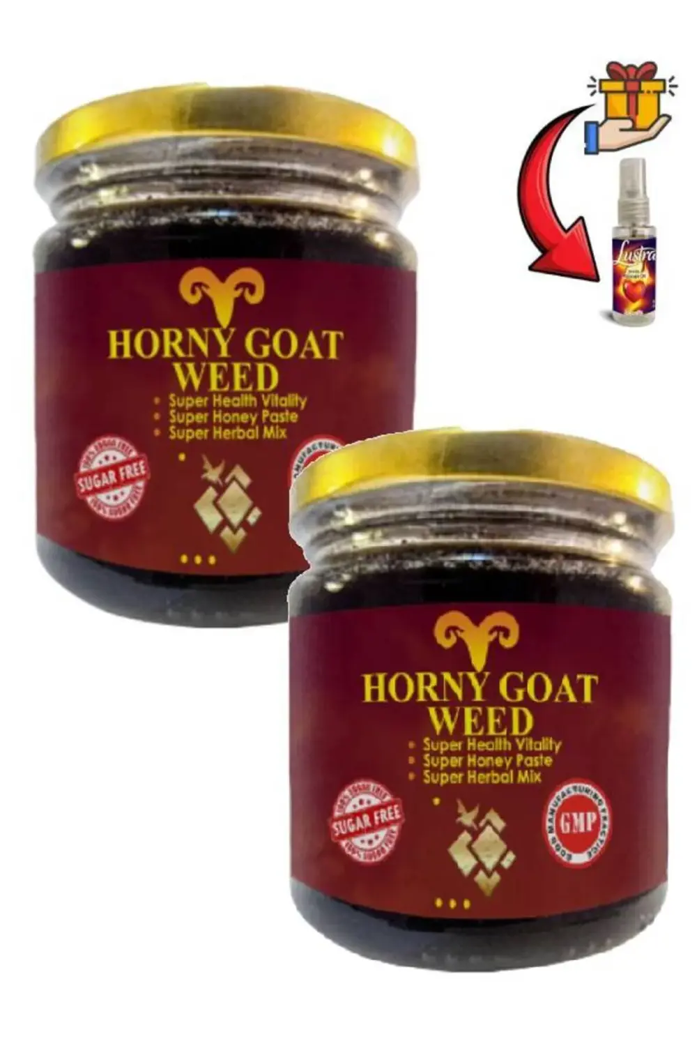 Horny Goat Weed Erkeklere Özel Bölge Destekleyici 240 gr x 2 ad+L
