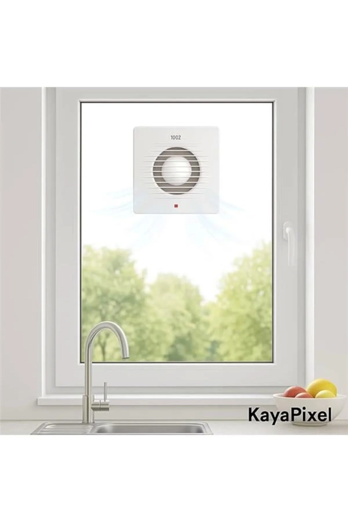 Horoz 10 cm (100’lük) Aspiratör Fan – 100 m³/h Debi | Banyo, Mutf