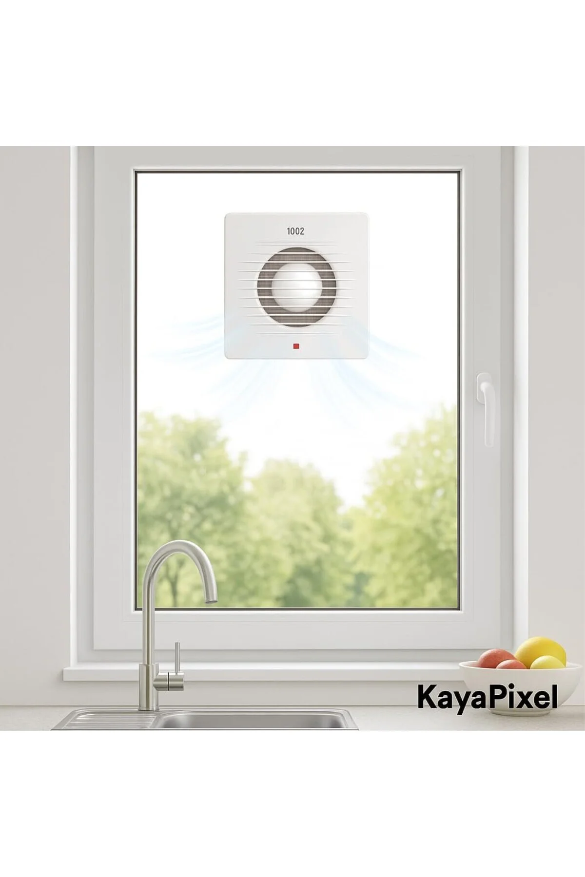 Horoz 15 cm (150'lik) Aspiratör Fan – 150 m³/h Debi | Banyo, Mutf