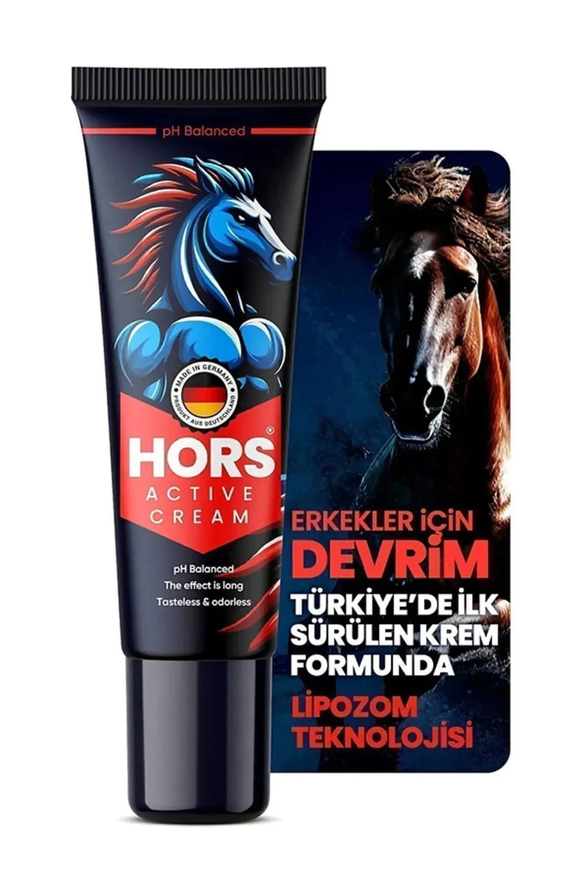 Hors Active Cream Erkekler 50 ML — Etkili Bakım Kremi