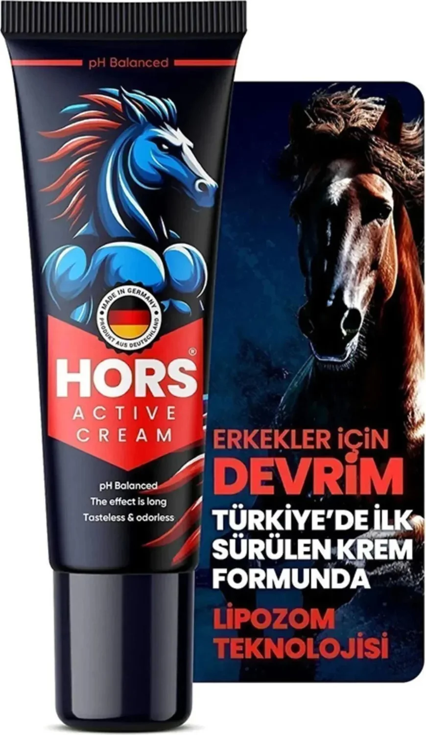 Hors Active Cream - Erkekler İçin Etkili Krem 50 ml Fiyatı, Yorumları ve Özellikleri