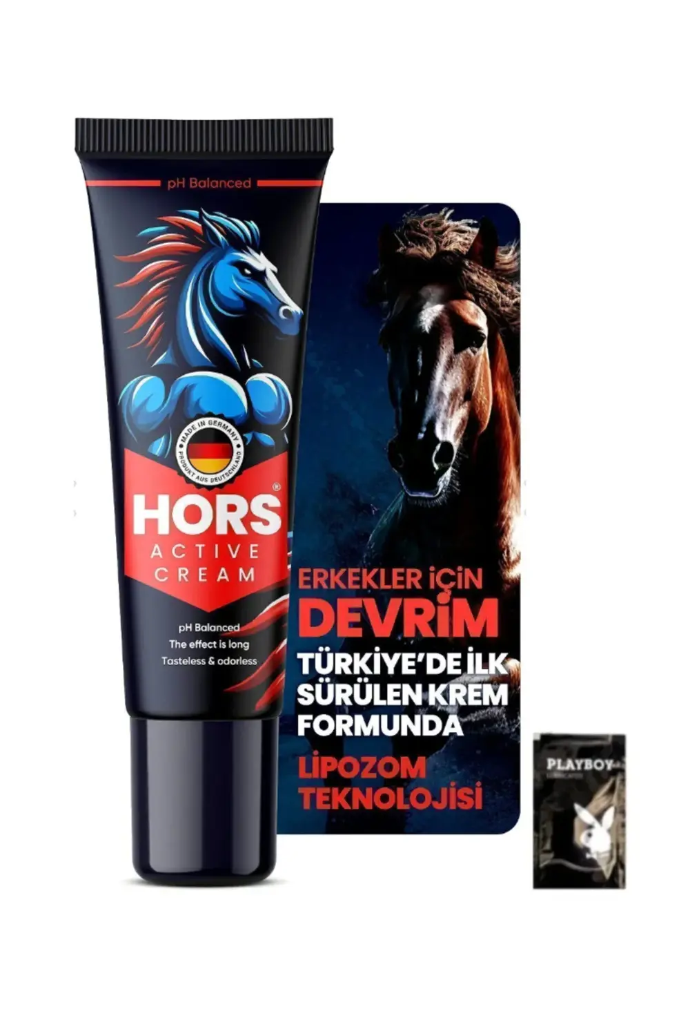 Hors Active Cream Gecikme Ve Sertleşme P.enis Kremi 50ml 1 Adet +