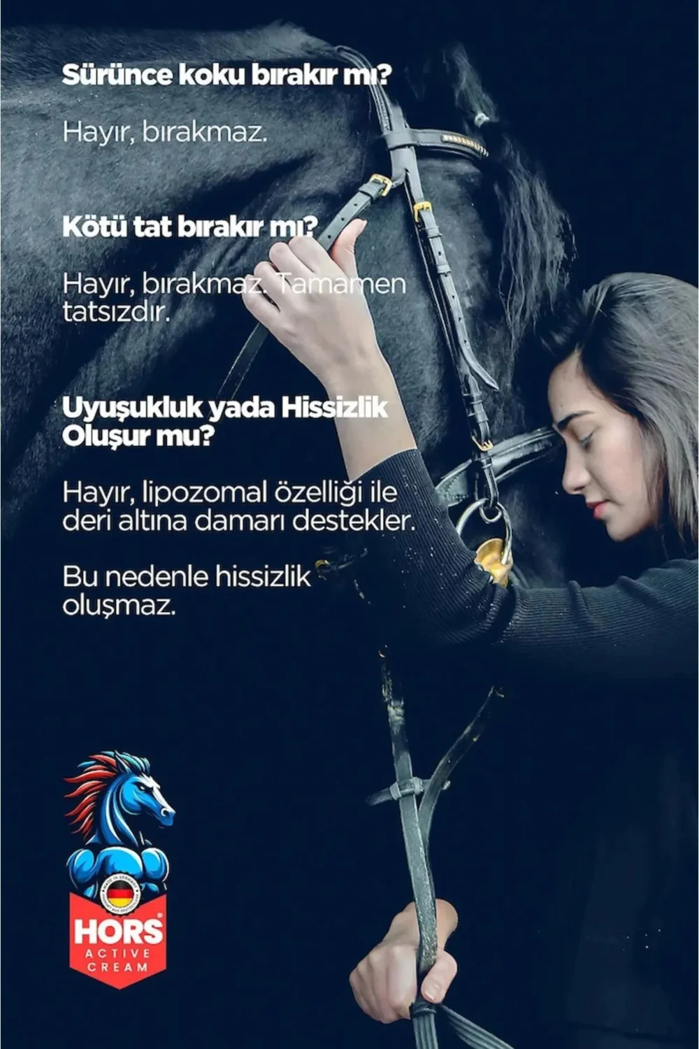 Hors Active Cream Krem 50 ml x 3 Adet - Etkili Cilt Bakımı