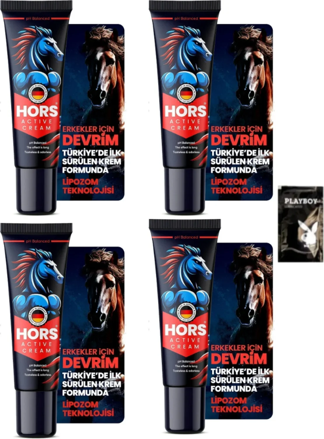 Hors Active Cream P.enis Kremi 50ML - 4 Adet Krem + 1 Adet Jel Seti Fiyatı, Yorumları ve Özellikleri