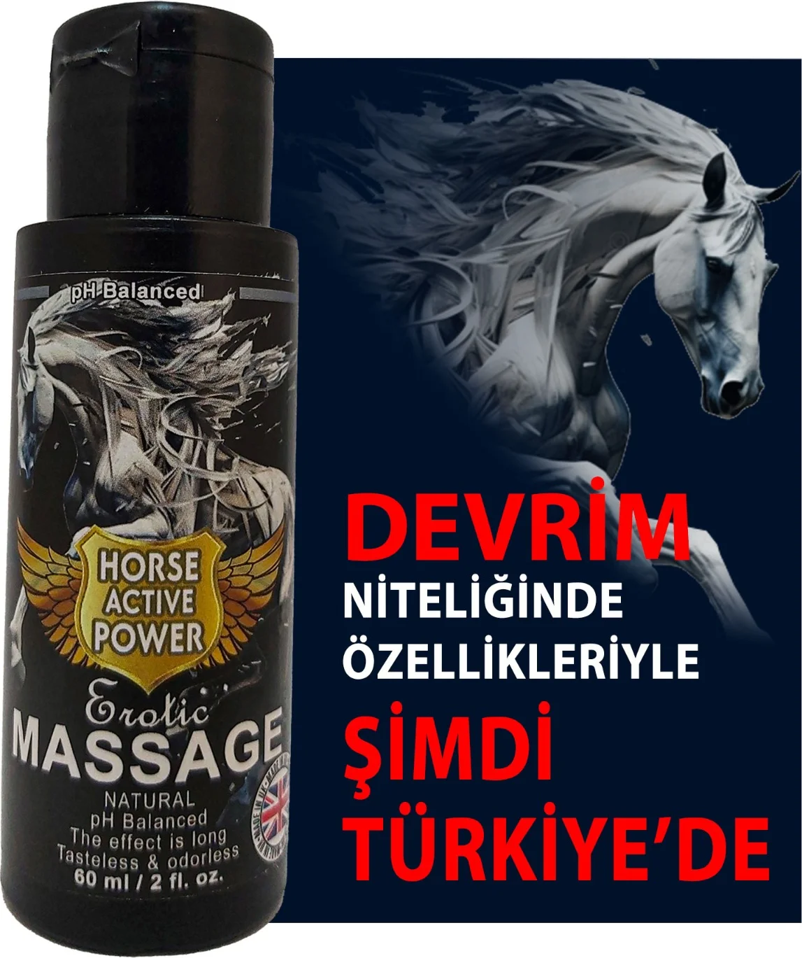 Horse Aktive Power İstek Artıran Masaj Yağı 60 ml – Duygusal Bağınızı Güçlendirin Fiyatı, Yorumları ve Özellikleri