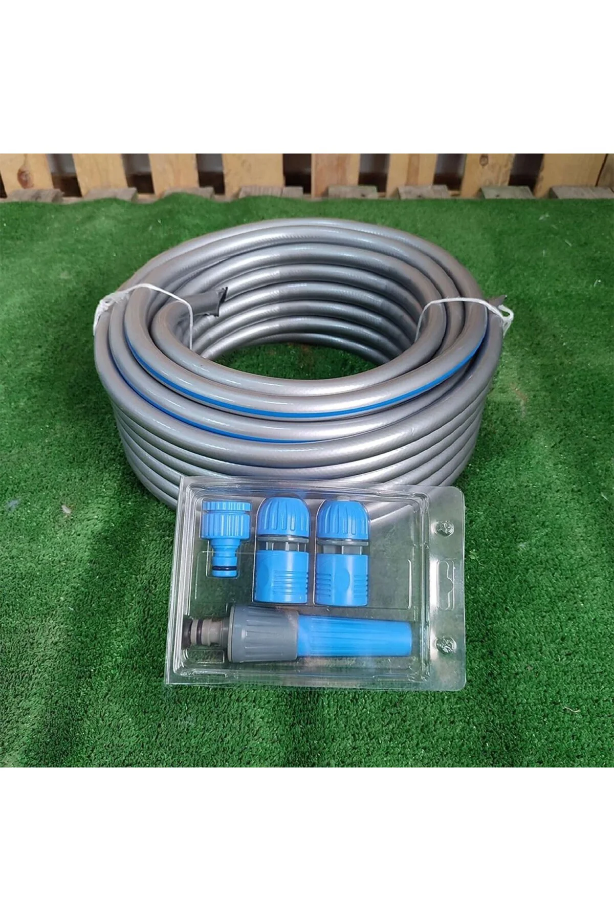 Hortum Seti Garden Kit Bahçe Çeşme Su Hortumu İç Çap 1/2 Sulama A