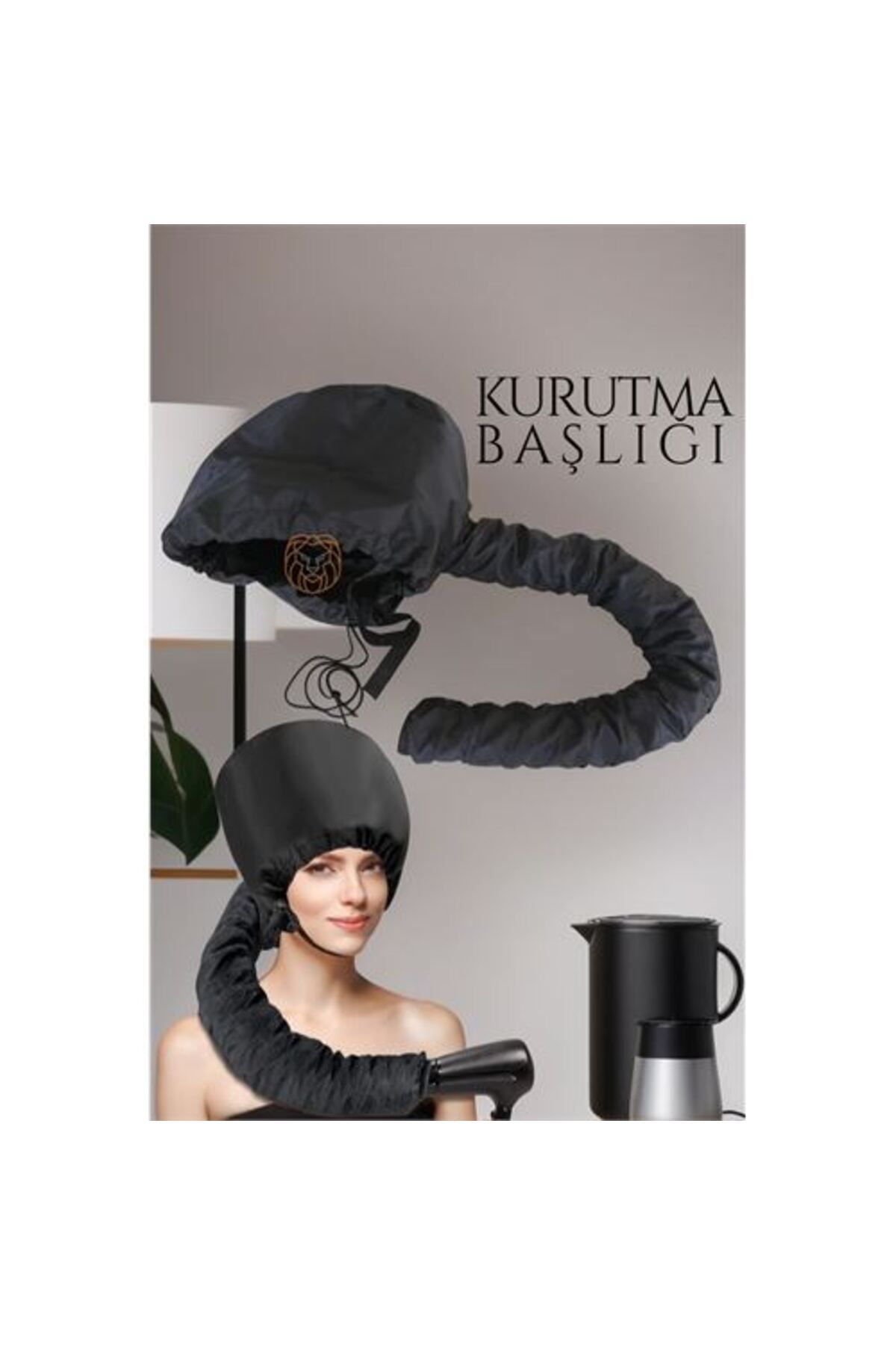 Modacar Hortumlu Saç Kurutma Başliği