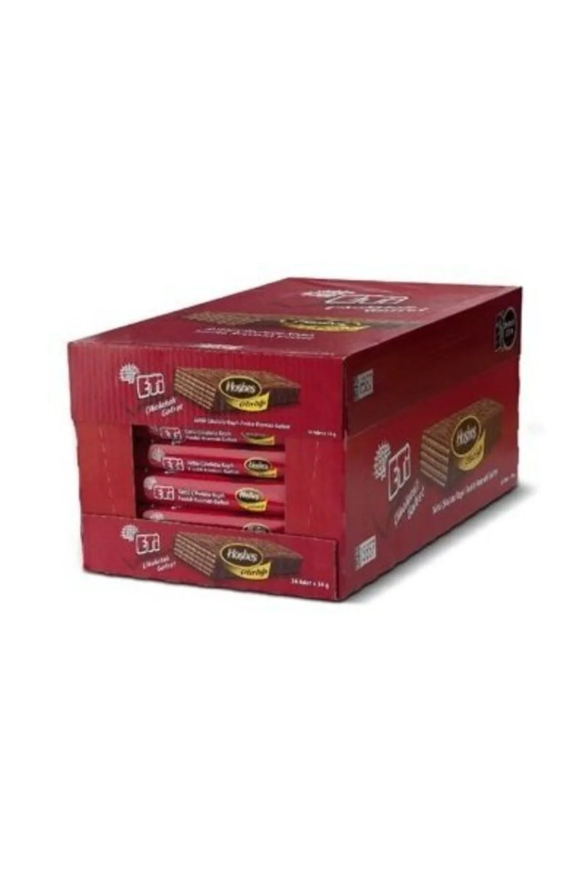 Hoşbeş Çikolatalı Gofret 34 Gr 36 Adet