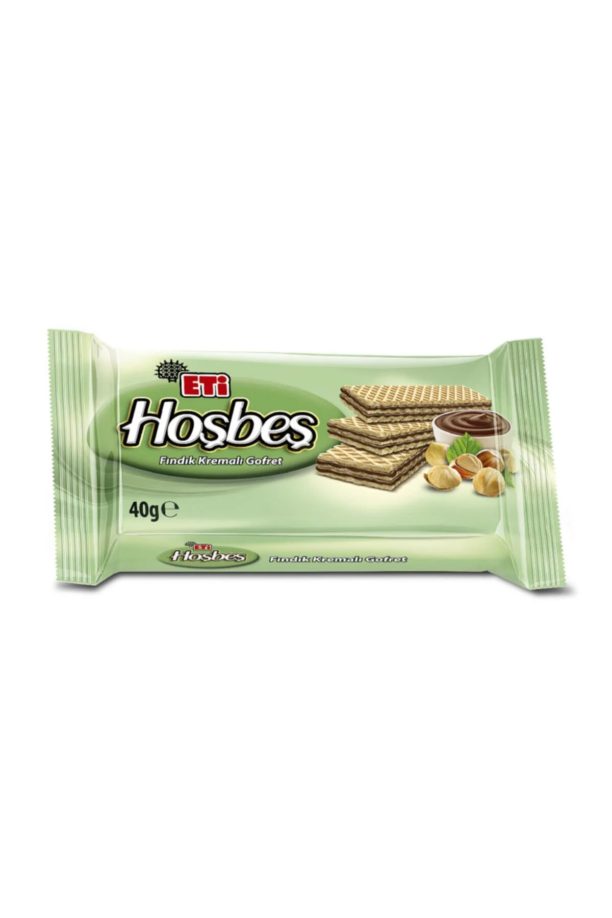 Hoşbeş Fındık Kremalı Gofret 40 gr 24 DET