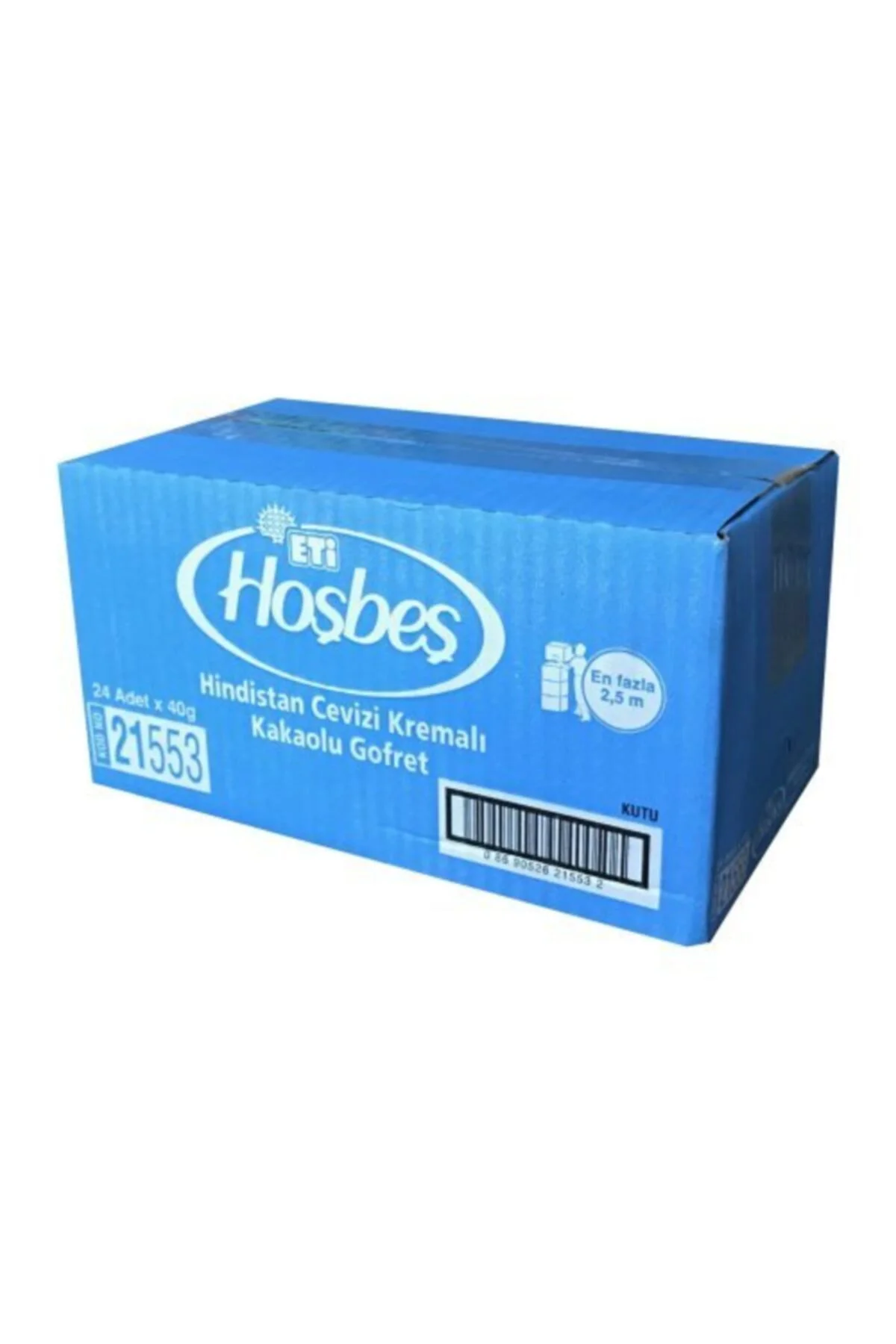 Hoşbeş Hindistan Cevizli Kremalı Gofret 40gr X 24 Adet