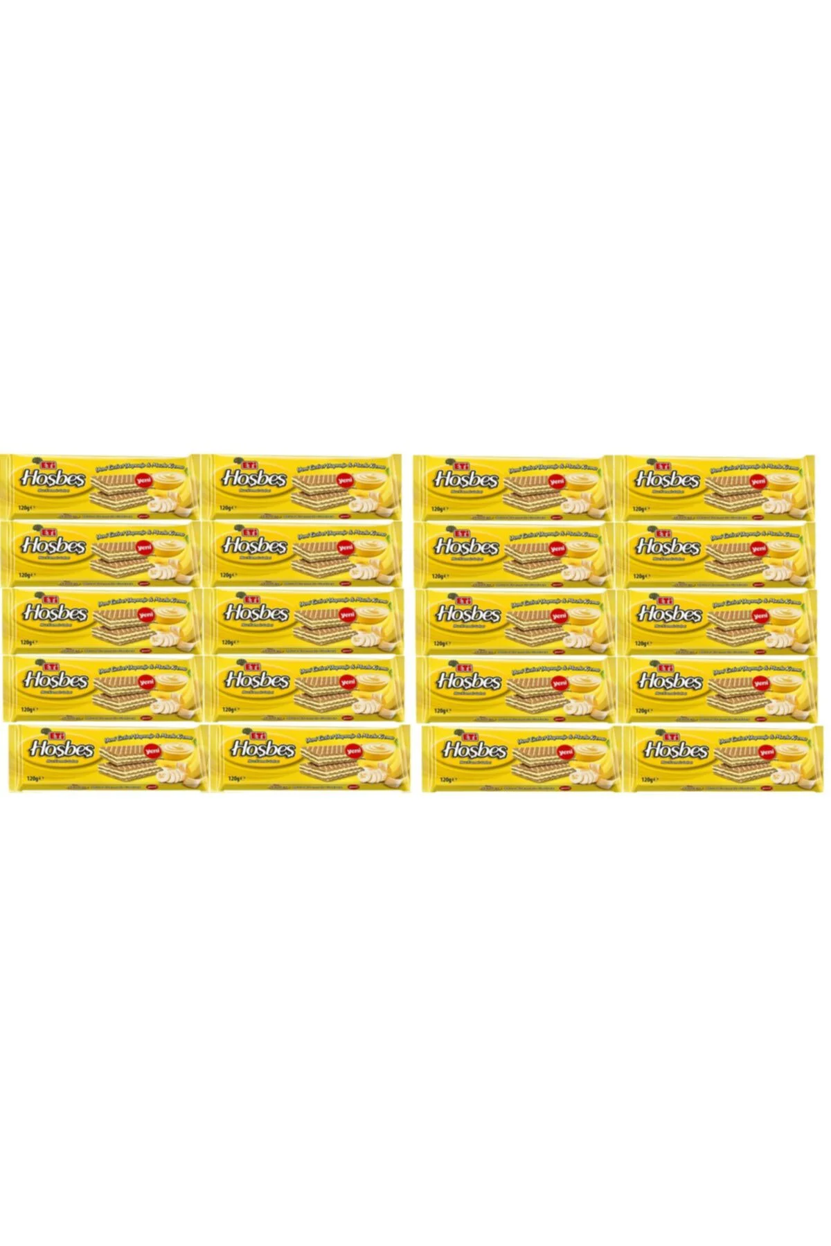 Hoşbeş Muzlu 120 Gr X 20 Adet