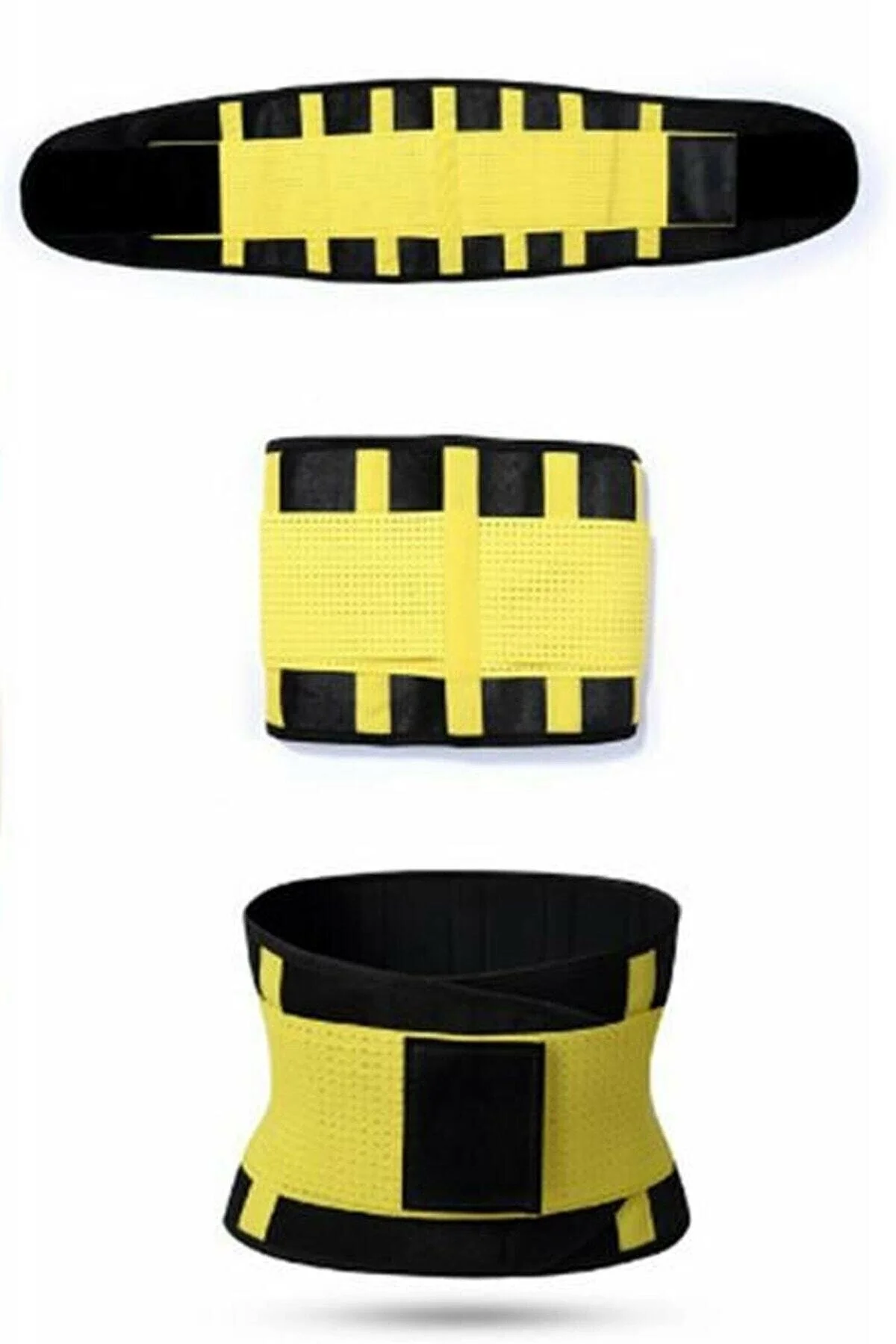 Hot Belt Termal Sauna Kemer Unisex Terletme Korsesi (sarı-siyah) Fiyatı, Yorumları ve Özellikleri
