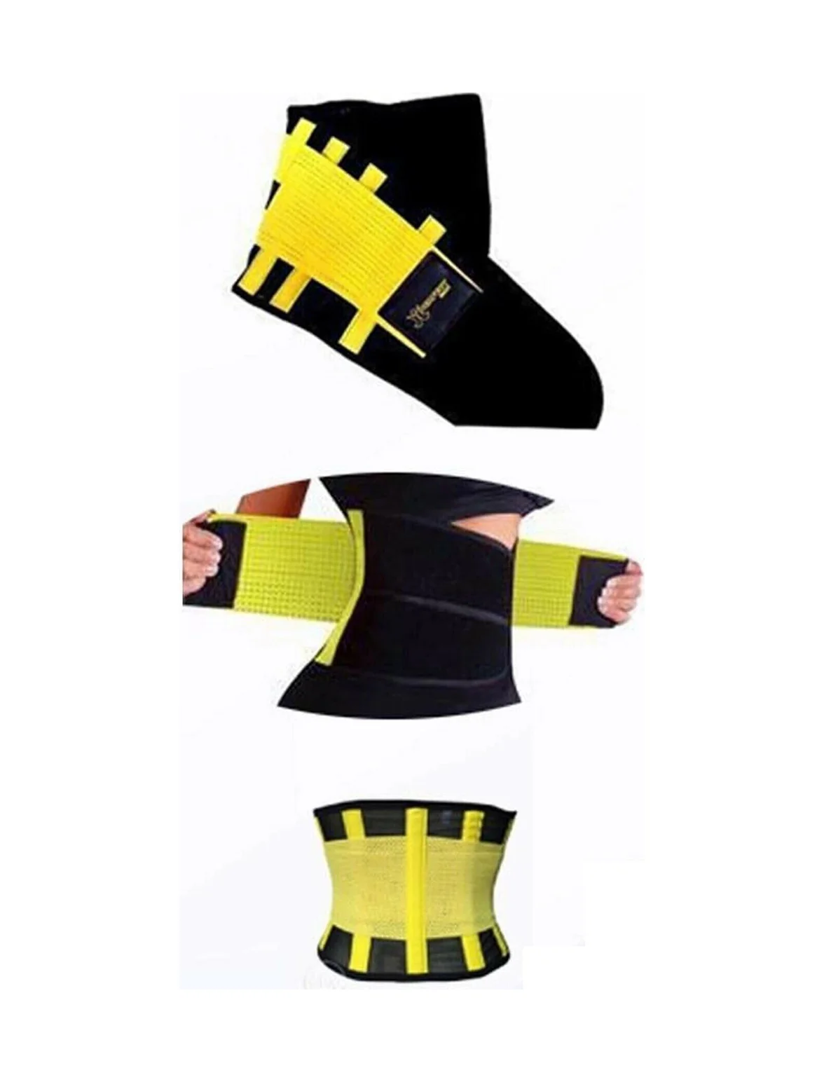 Hot Belt Termal Sauna Kemer Unisex Terletme Korsesi Sarı-siyah Lisinya Fiyatı, Yorumları ve Özellikleri