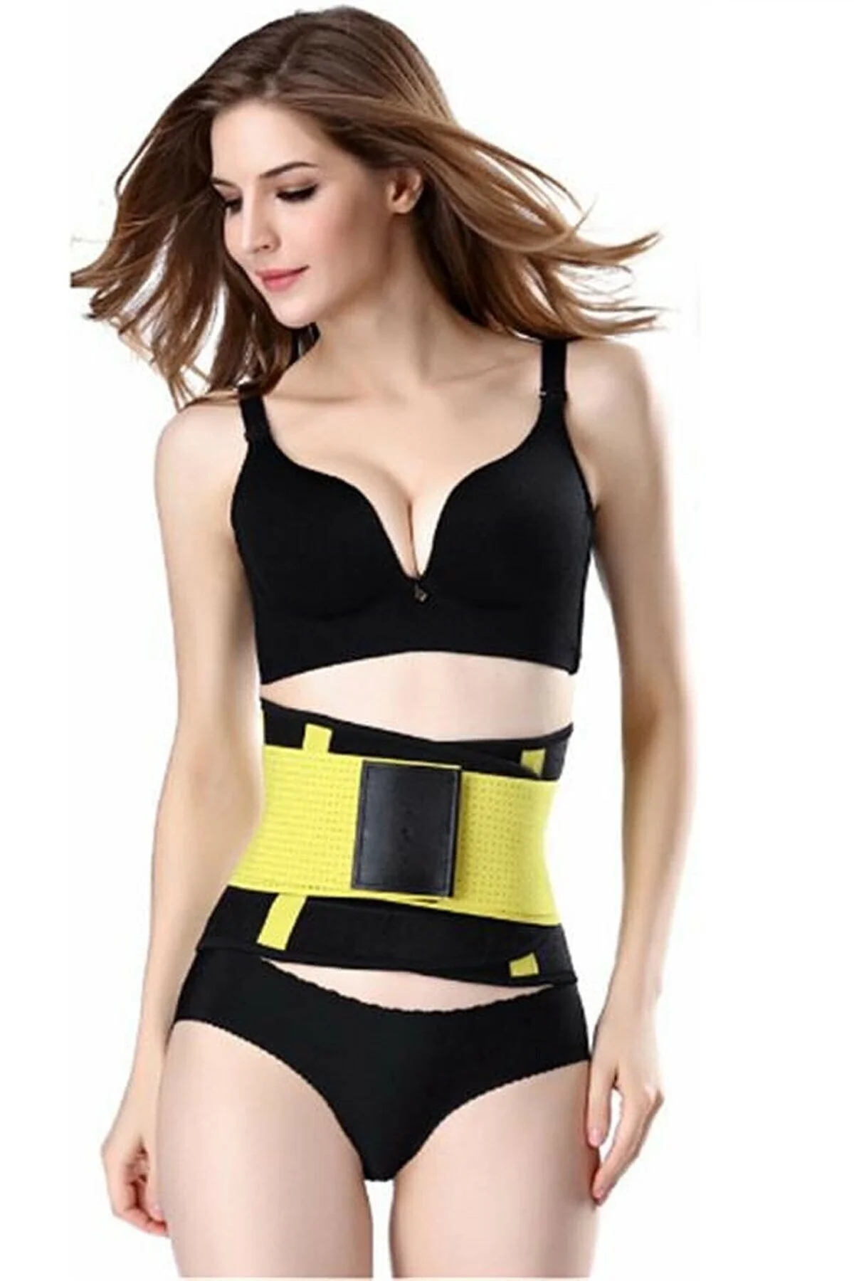 Hot Belt Termal Sauna Kemer Unisex Terletme Korsesi (sarı-siyah) Fiyatı, Yorumları ve Özellikleri