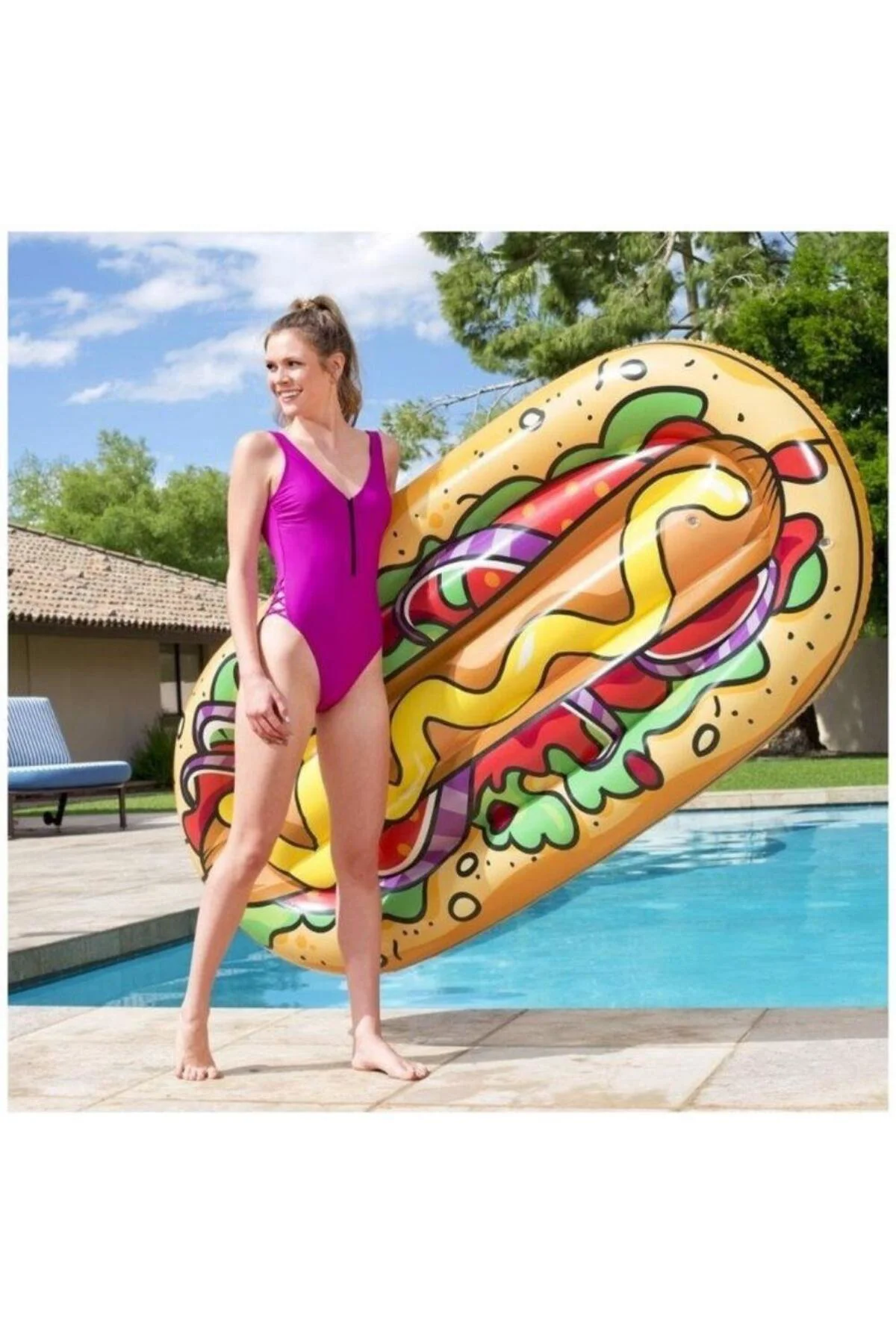 Hot Dog Şekilli Deniz Yatağı - 43248 (Lisinya)