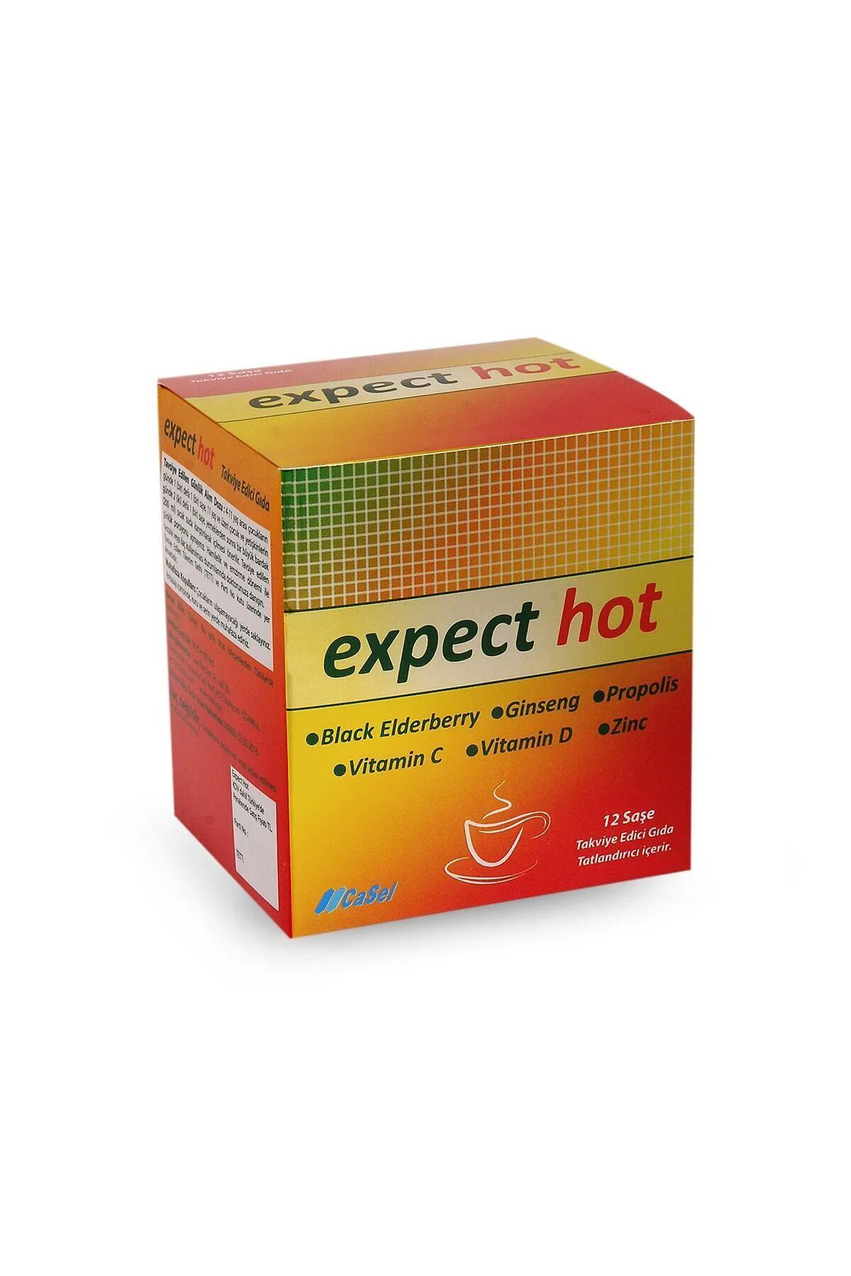 Hot Kara Mürver-sambucus, Propolis, C Vitamini, Çinko (12 SAŞE IÇERİR)