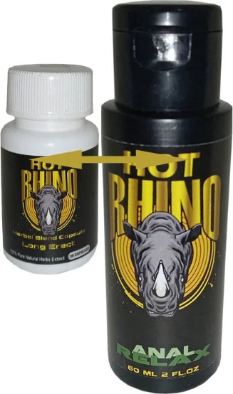 Hot Rhino Masaj Kremi 60ml + Erkeklere Özel 30'lu Katılık Desteği Fiyatı, Yorumları ve Özellikleri