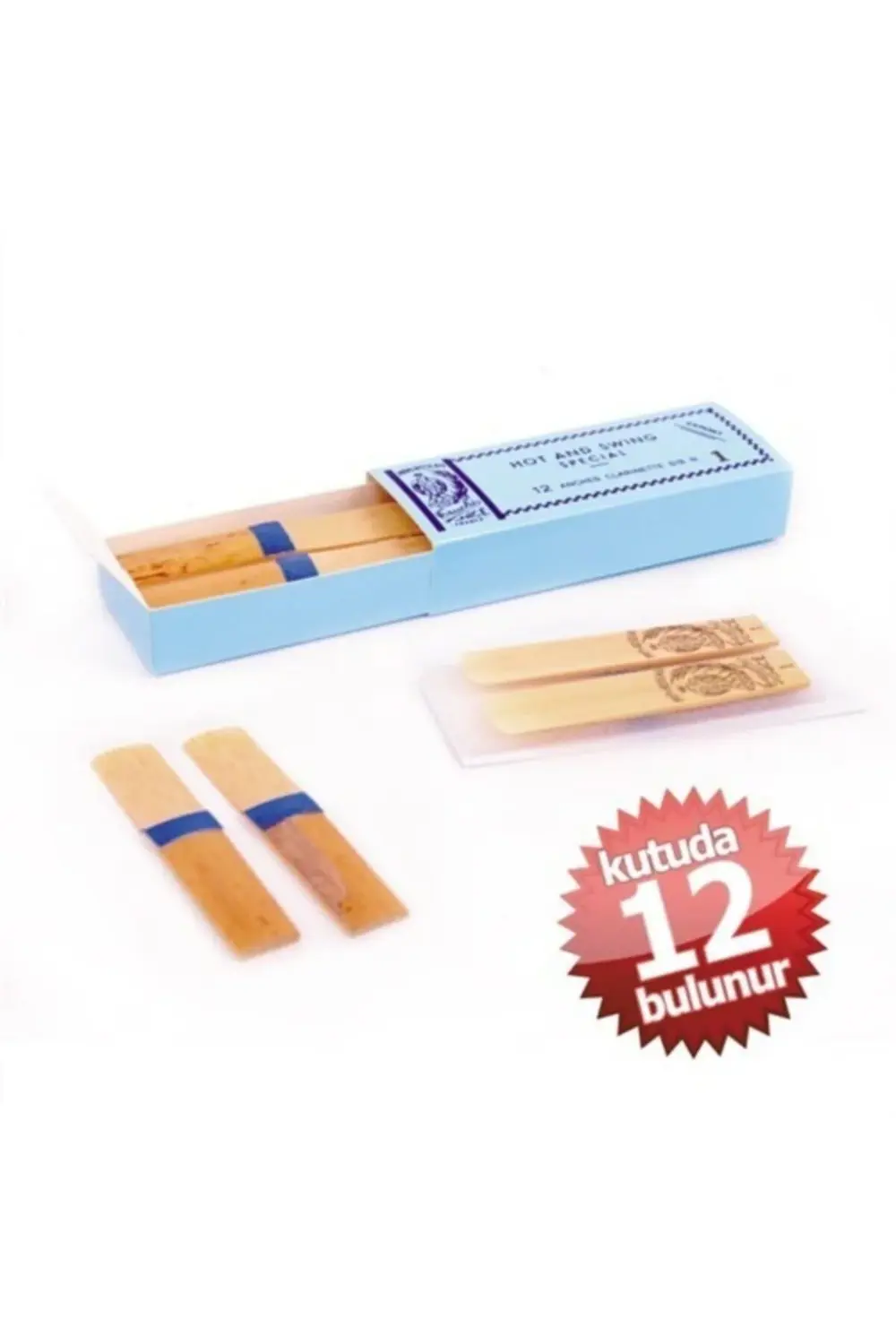 Hot Swing Bare Mavi Kuşak 1 Numara 1 Kutu 12 Adet Profesyonel Kla