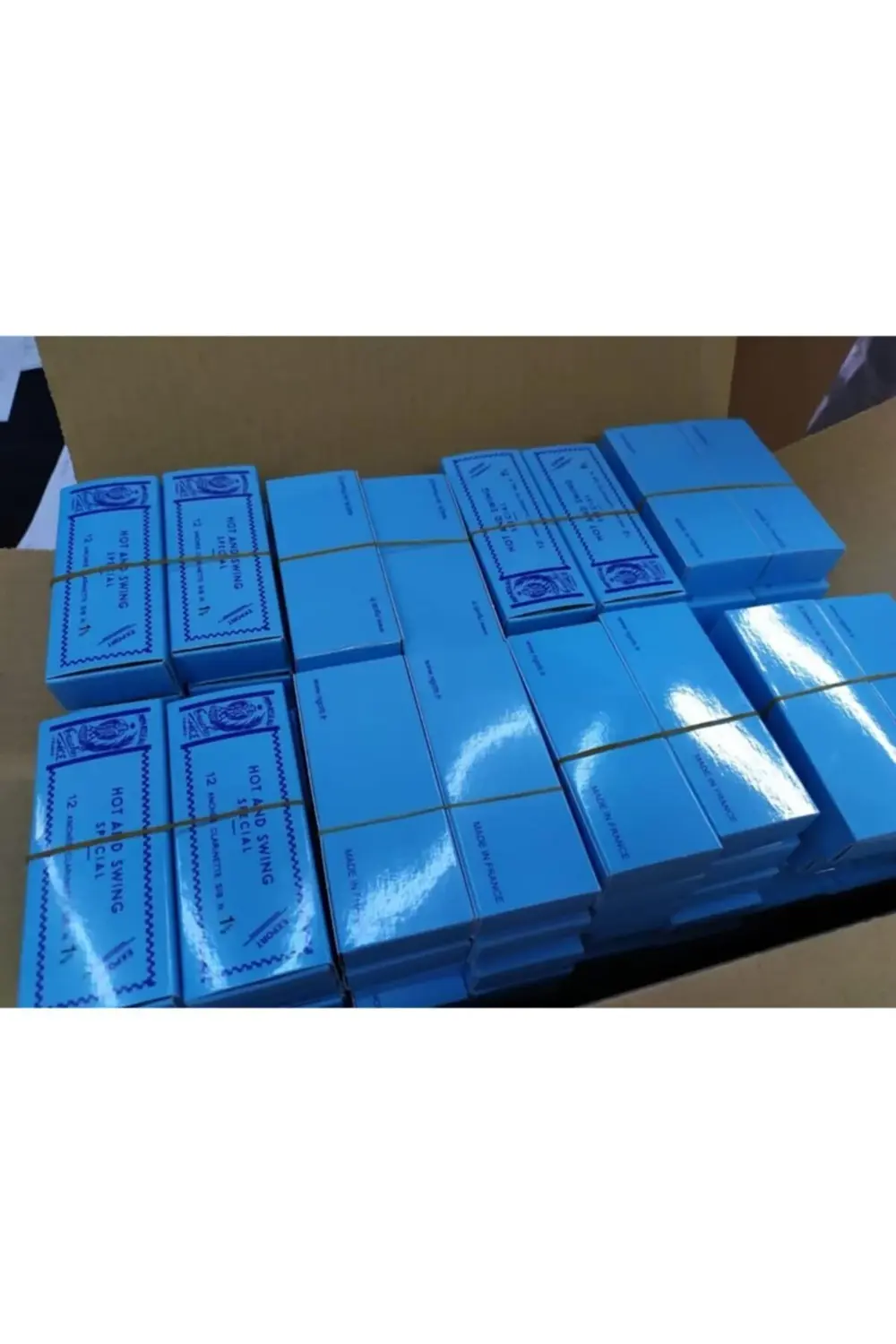 Hot Swing Bare Mavi Kuşak 1 Numara 1 Kutu 12 Adet Profesyonel Kla