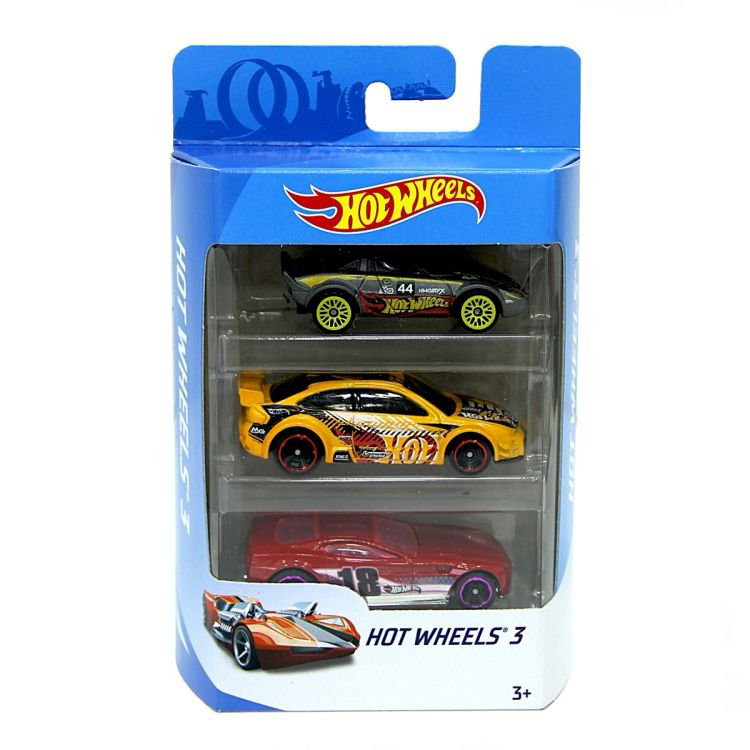Hot Wheels 3'lü Araba Seti