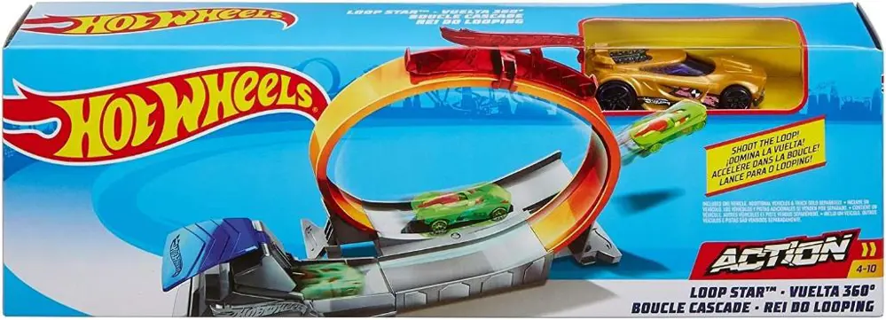 Hot Wheels Akrobasi Atlayış Pist Seti Loop Star FTH79-FTH82