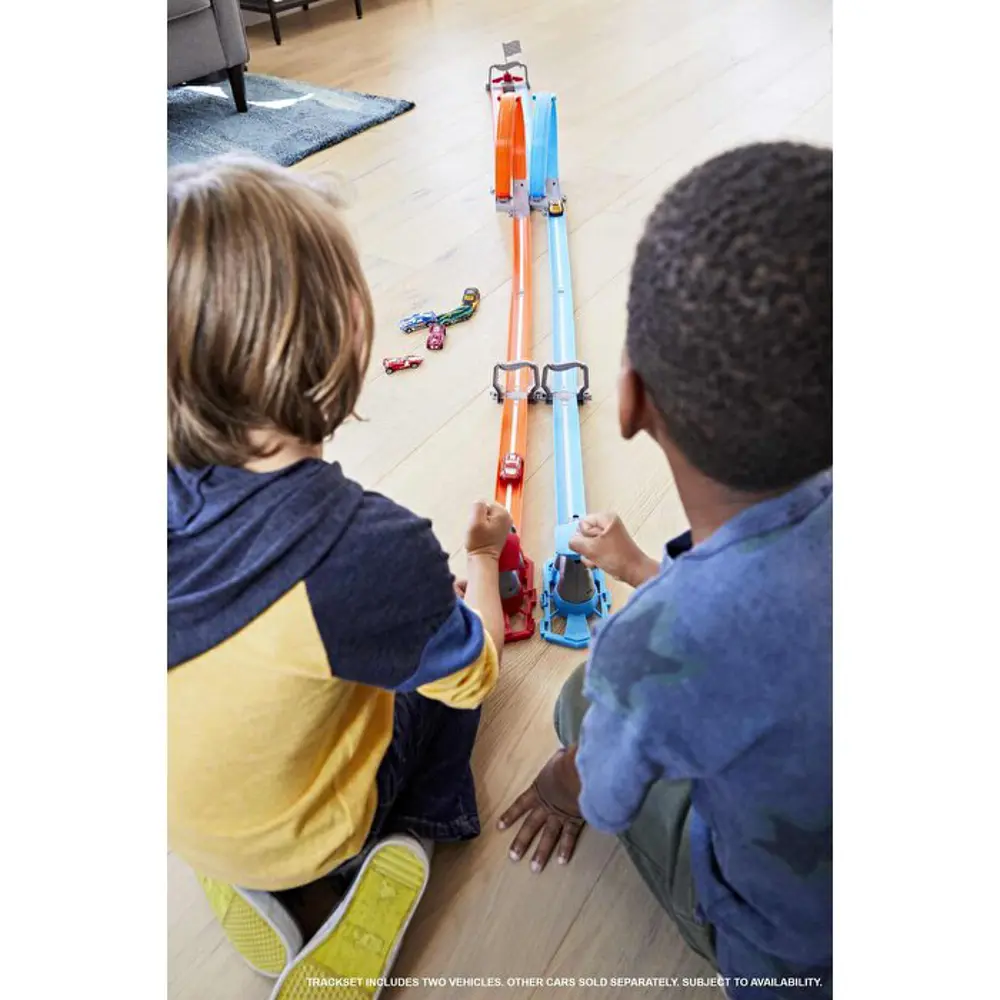Hot Wheels Çift Çemberde Depar Pist Seti GFH85 Hot Wheels Çift Çemberde Depar Pist Seti GFH85