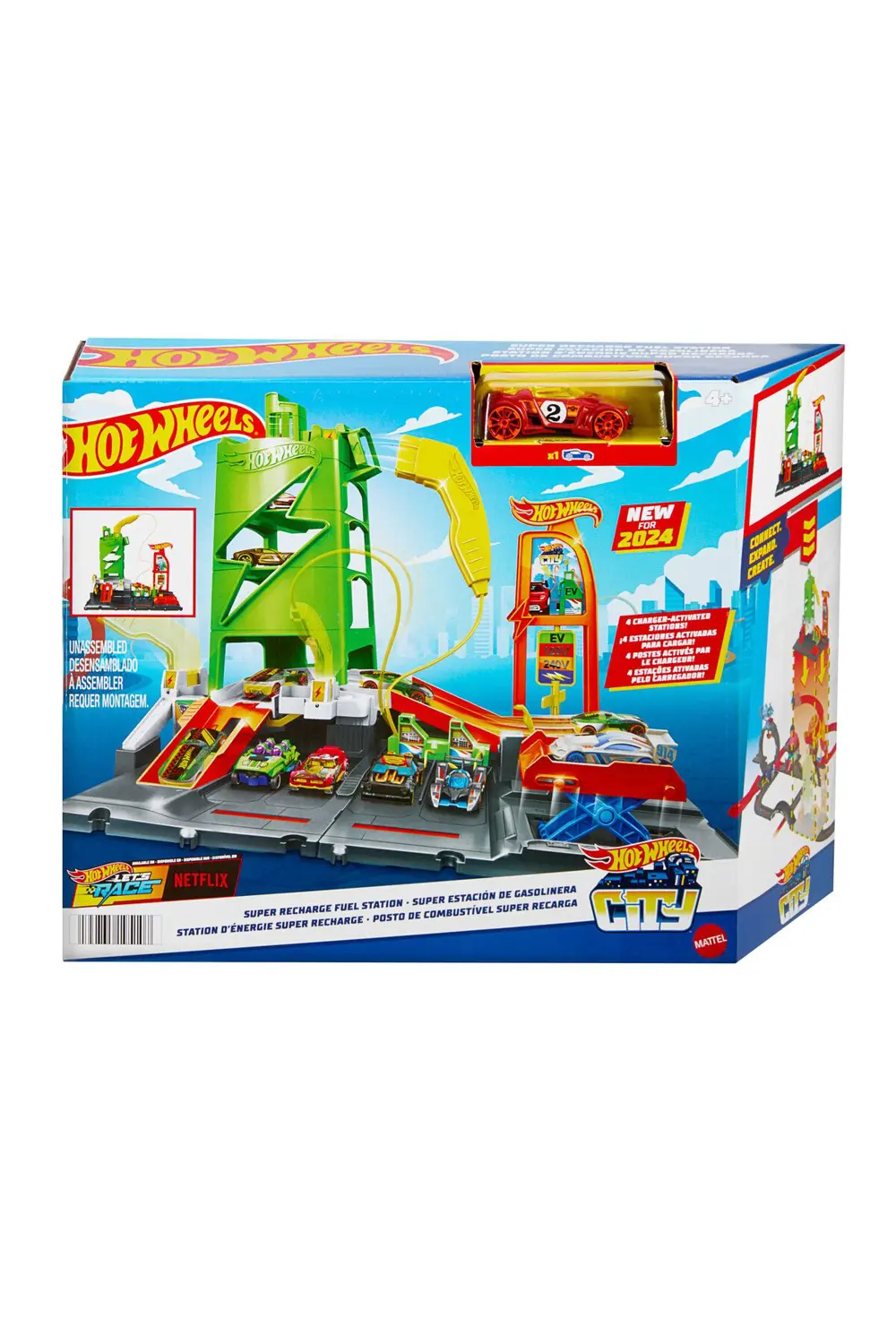 HOT WHEELS ELEKTRİKLİ ARAÇ ŞARJ İSTASYONU 2 HTN79