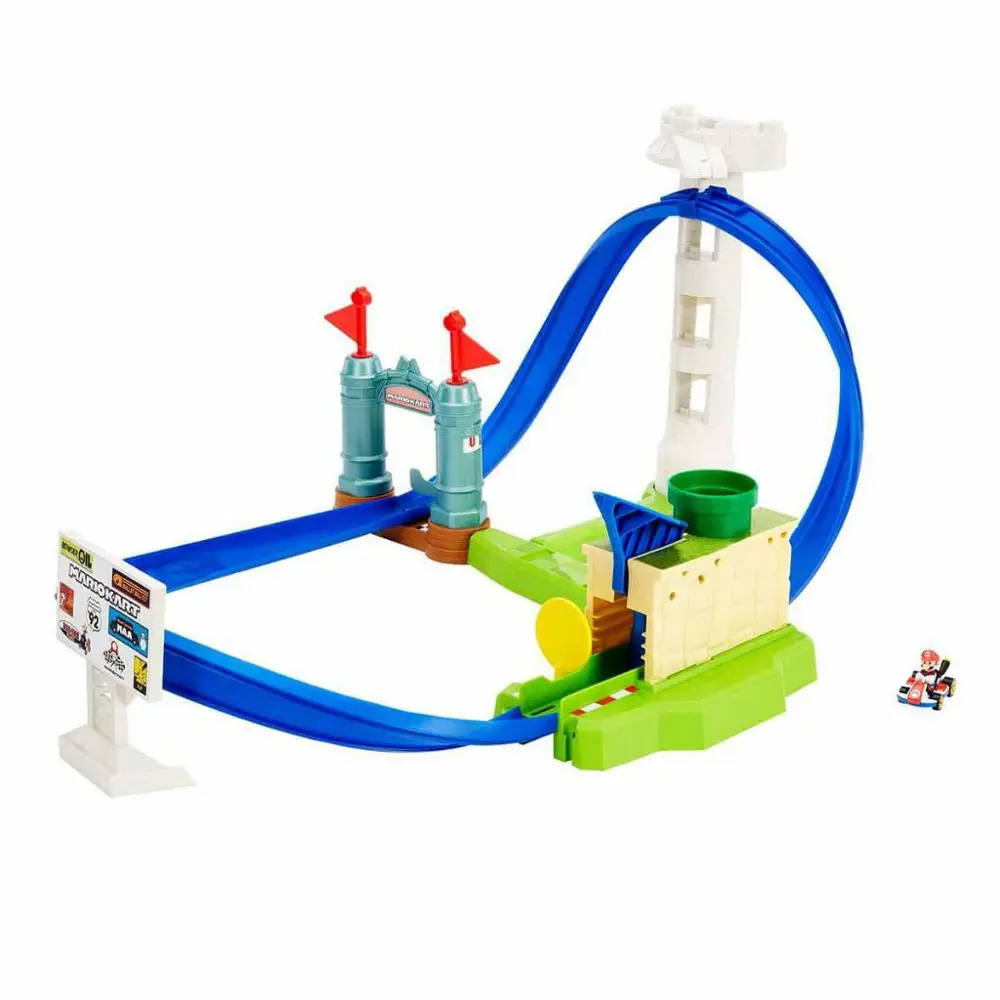 Hot Wheels Mario Kart Keskin Dönüşler Pist Seti HGK59 Hot Wheels Mario Kart Keskin Dönüşler Pist Seti HGK59