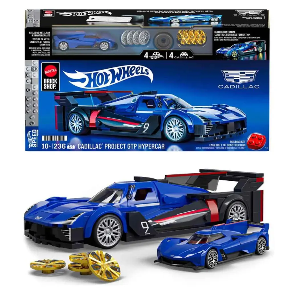 Hot Wheels Mattel Brick Shop Cadillac Project GTP Hypercar JFR89 Hot Wheels Mattel Brick Shop Cadillac Project GTP Hypercar JFR89