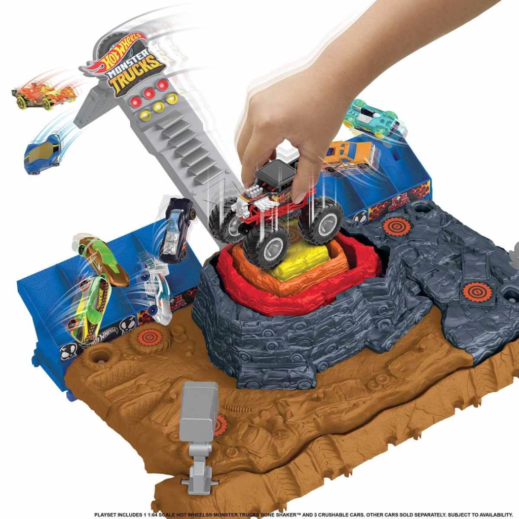 Hot Wheels Monster TrucMuhteşem Çarpışma Arenası Oyun Seti HNB96 Hot Wheels Monster TrucMuhteşem Çarpışma Arenası Oyun Seti HNB96