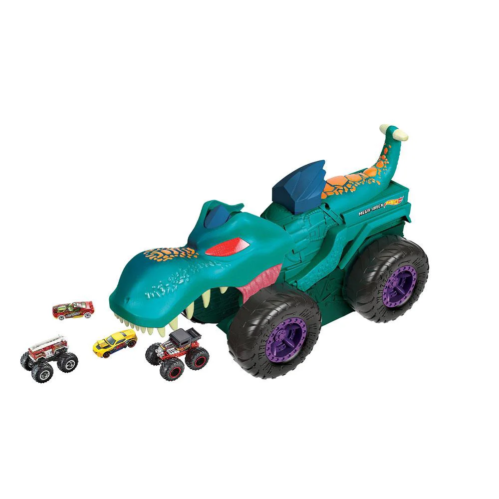 Hot Wheels Monster Trucks Araba Yiyen Mega Wrex