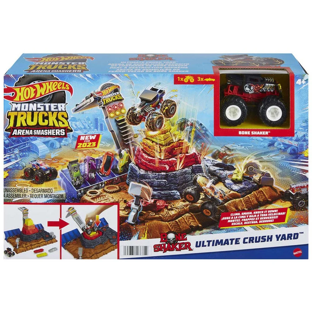 Hot Wheels Monster Trucks Muhteşem Çarpışma Arenası Oyun Seti HNB