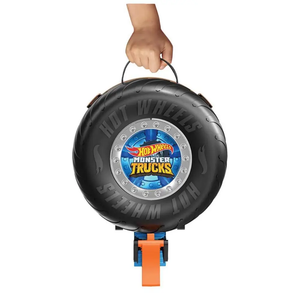 Hot Wheels Monster Trucks Akrobasi Tekerleği Oyun Seti GVK48 Hot Wheels Monster Trucks Akrobasi Tekerleği Oyun Seti GVK48
